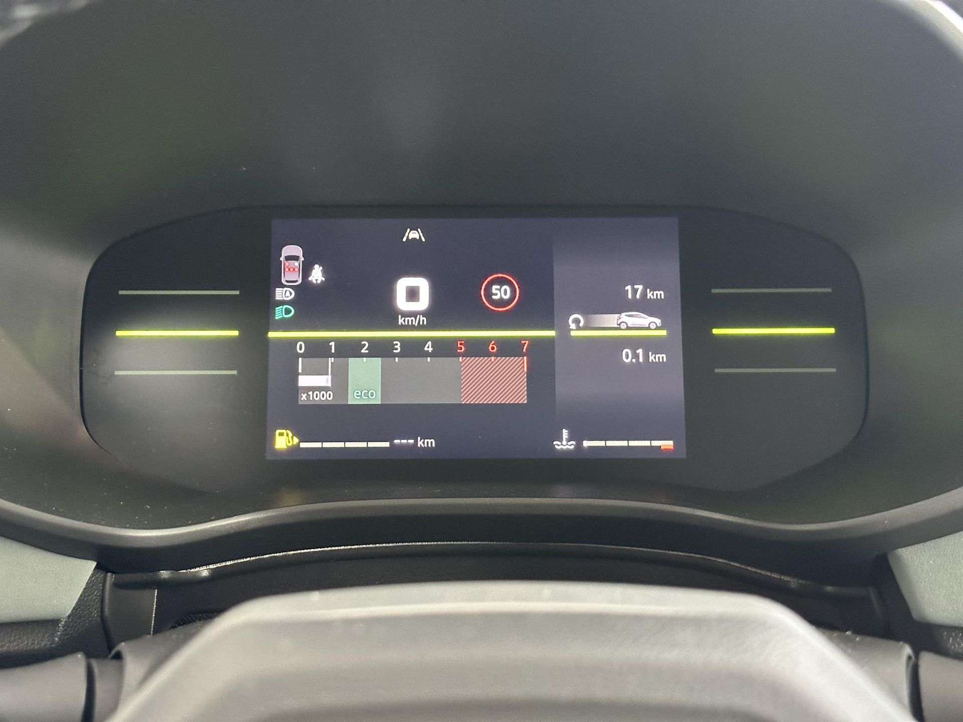 Dacia SanderoStepway – dashboard