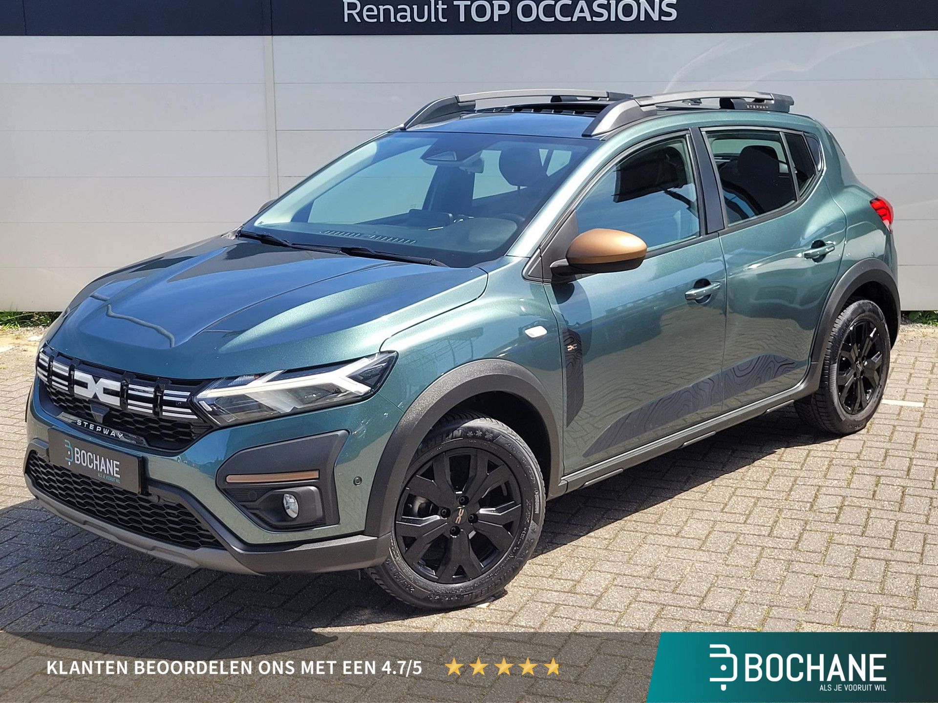 Dacia SanderoStepway met kenteken GHF-57-K – vooraanzicht