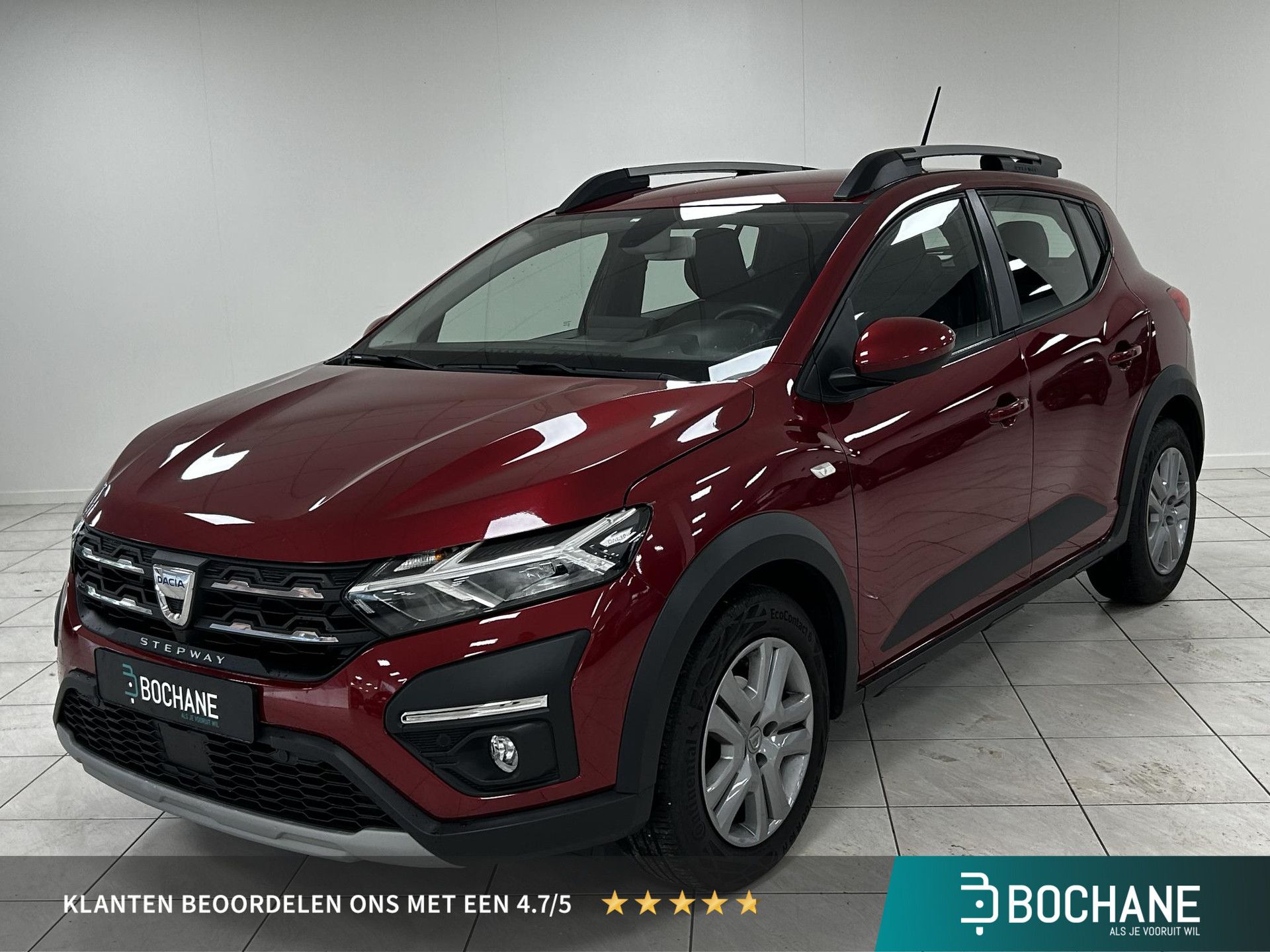 Dacia SanderoStepway met kenteken HBX-96-V – vooraanzicht