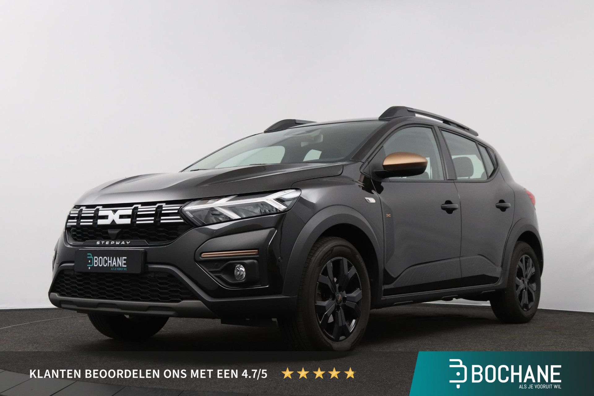 Dacia SanderoStepway met kenteken HDS-52-G – vooraanzicht