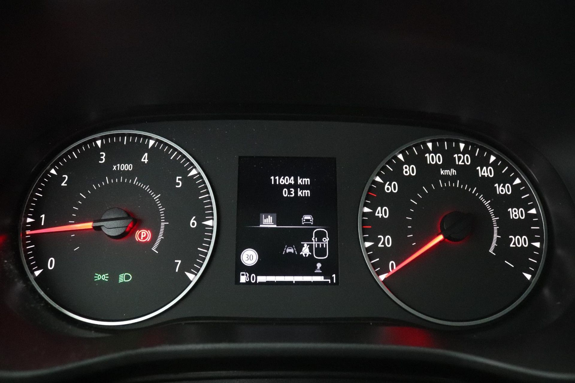 Dacia SanderoStepway met kenteken HDS-52-G – dashboard