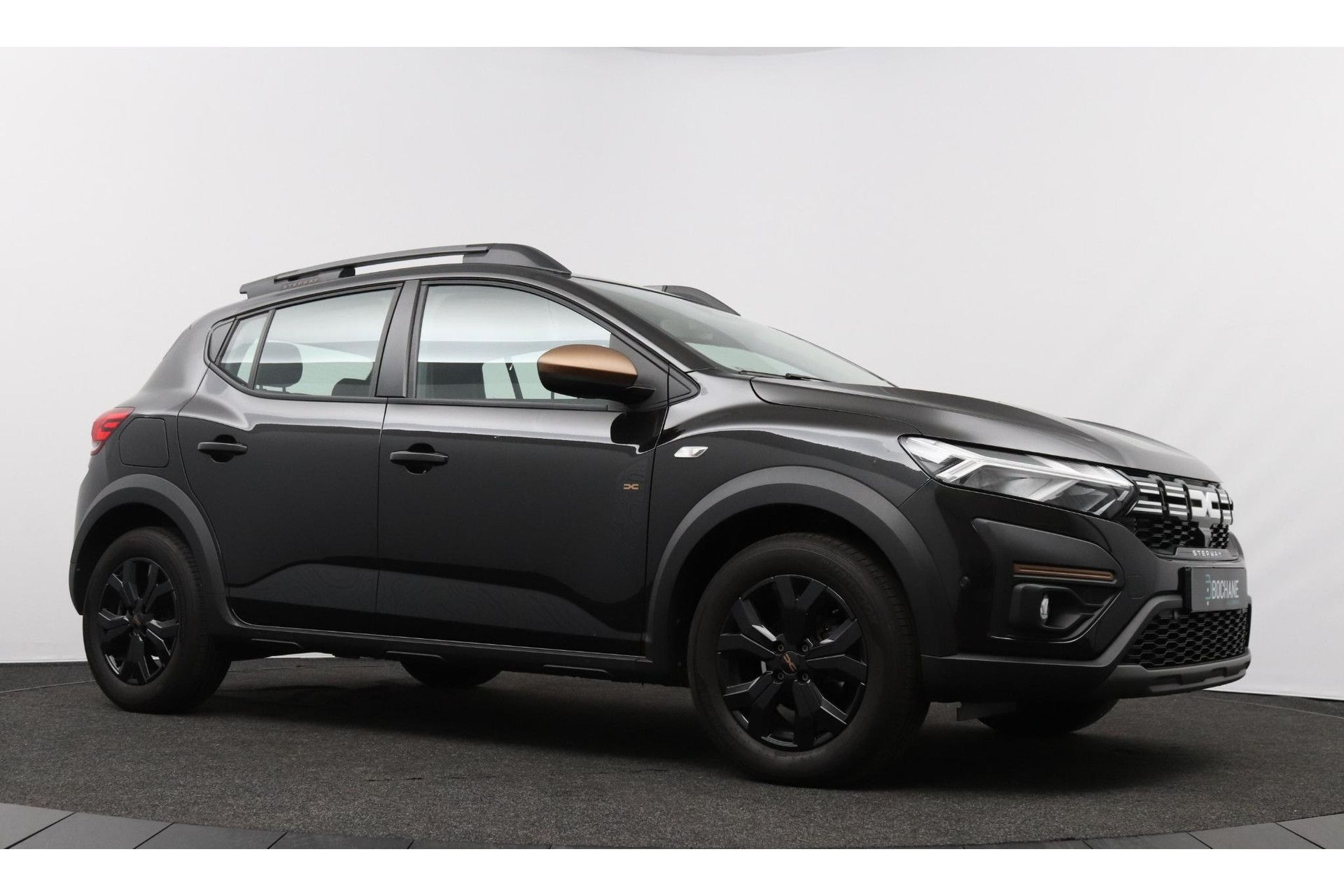 Dacia SanderoStepway met kenteken HDS-52-G – detailfoto