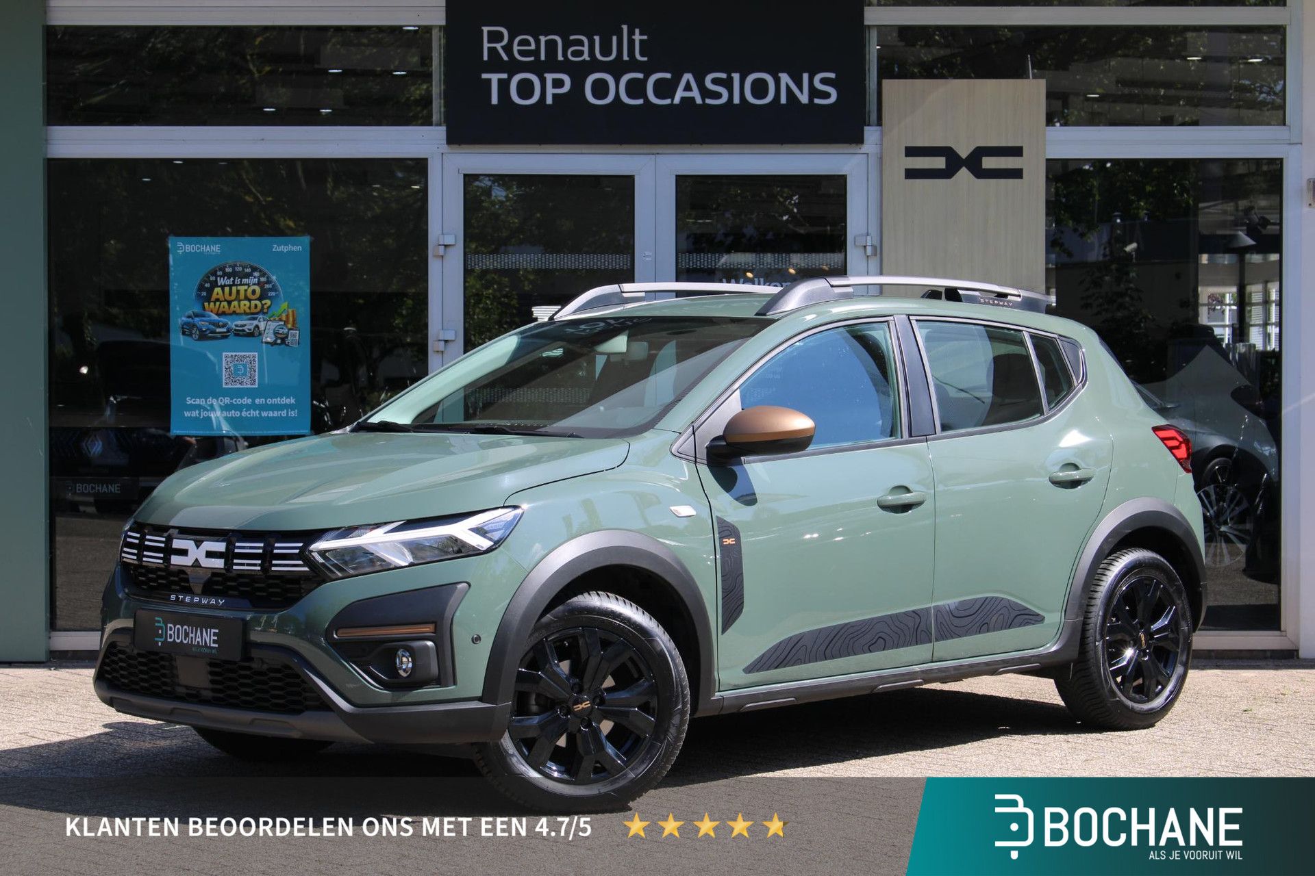 Dacia SanderoStepway met kenteken JSH-07-S – vooraanzicht