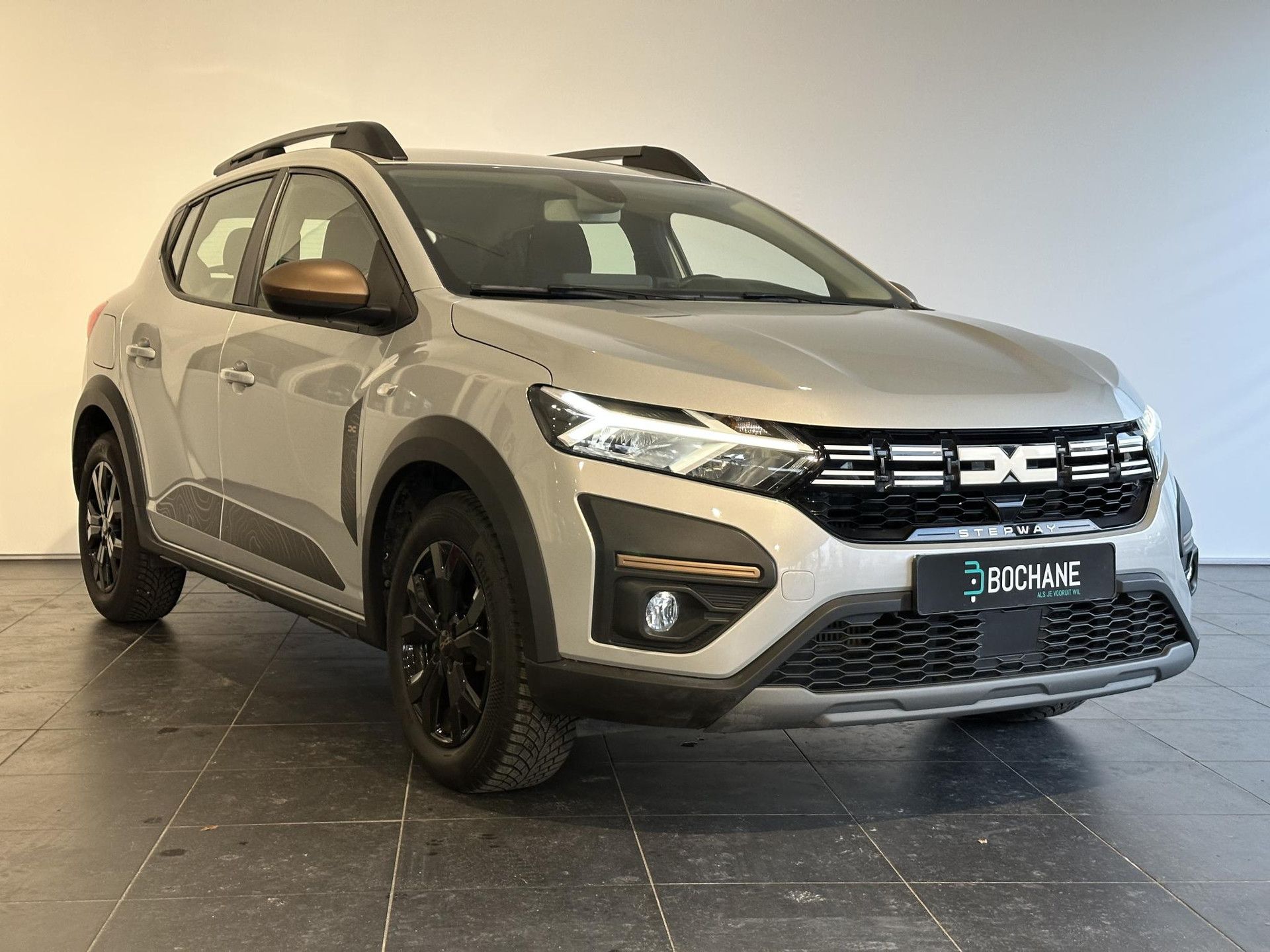 Dacia SanderoStepway met kenteken JTX-21-T – detailfoto
