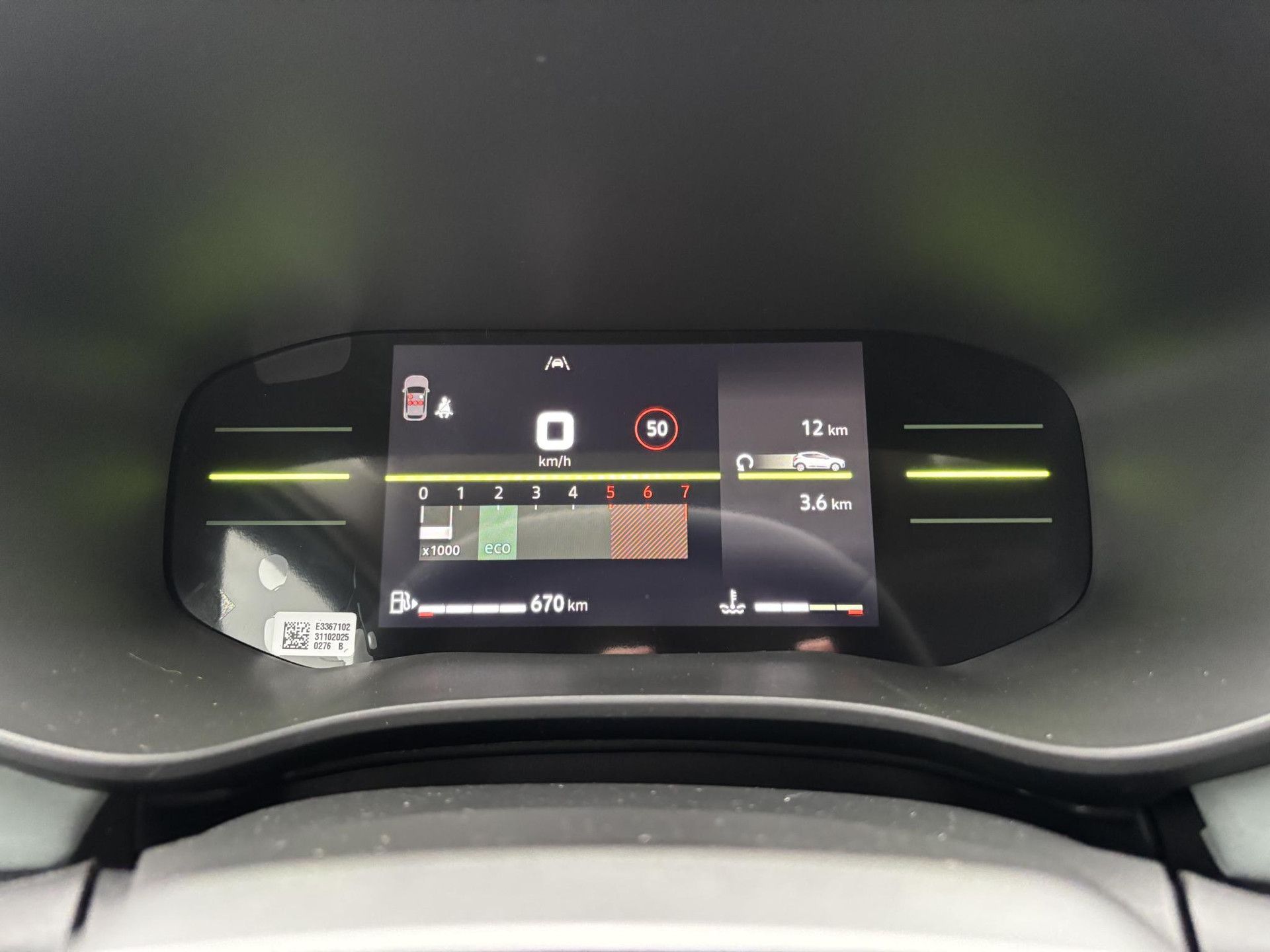 Dacia SanderoStepway met kenteken JVR-60-K – dashboard