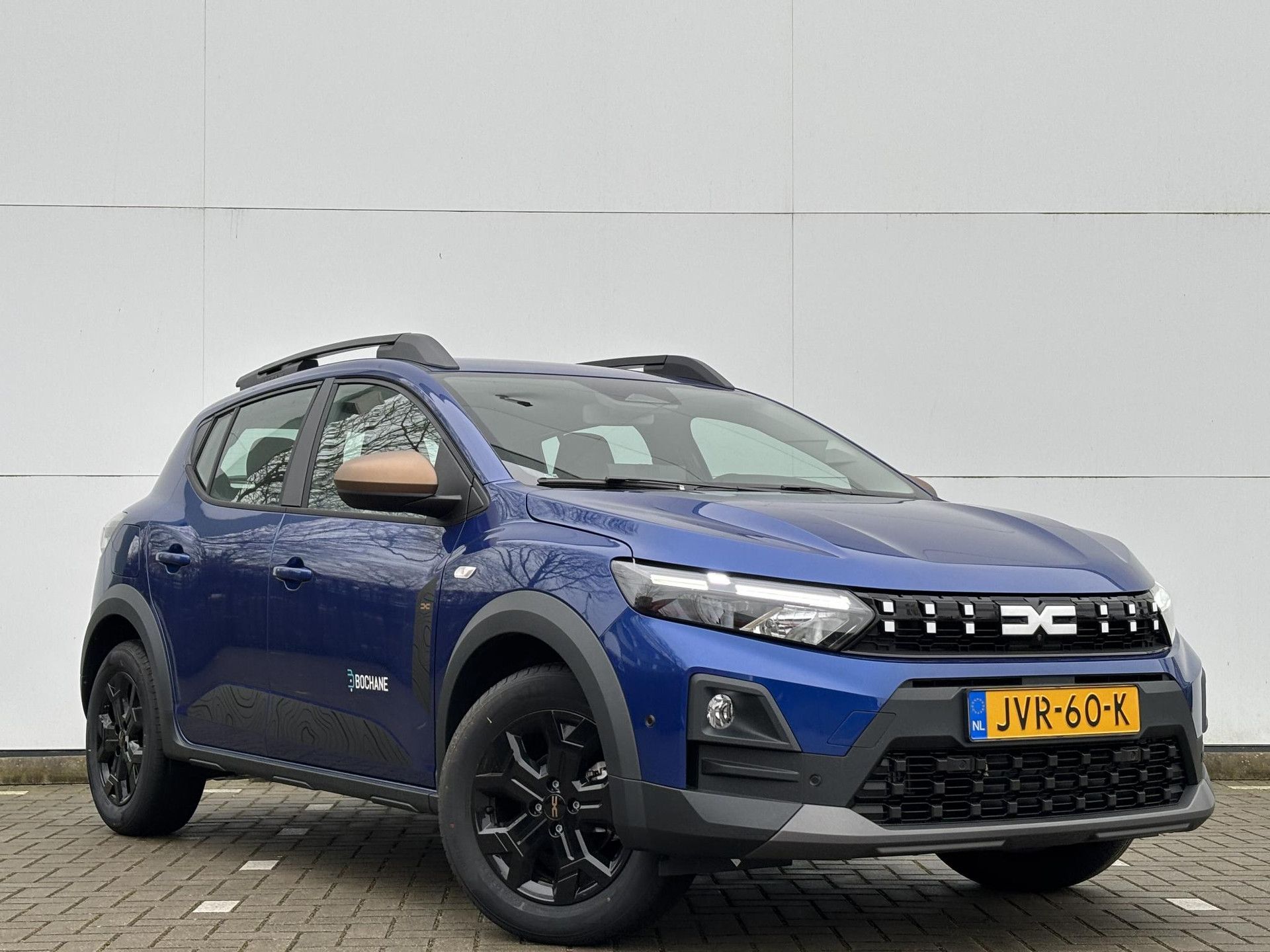 Dacia SanderoStepway met kenteken JVR-60-K – detailfoto