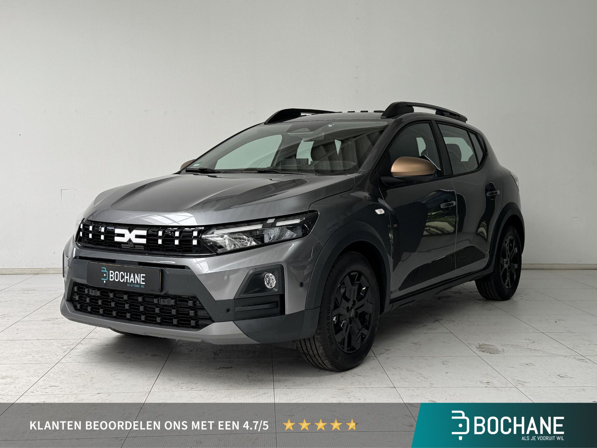 Dacia SanderoStepway met kenteken KBJ-99-Z – vooraanzicht