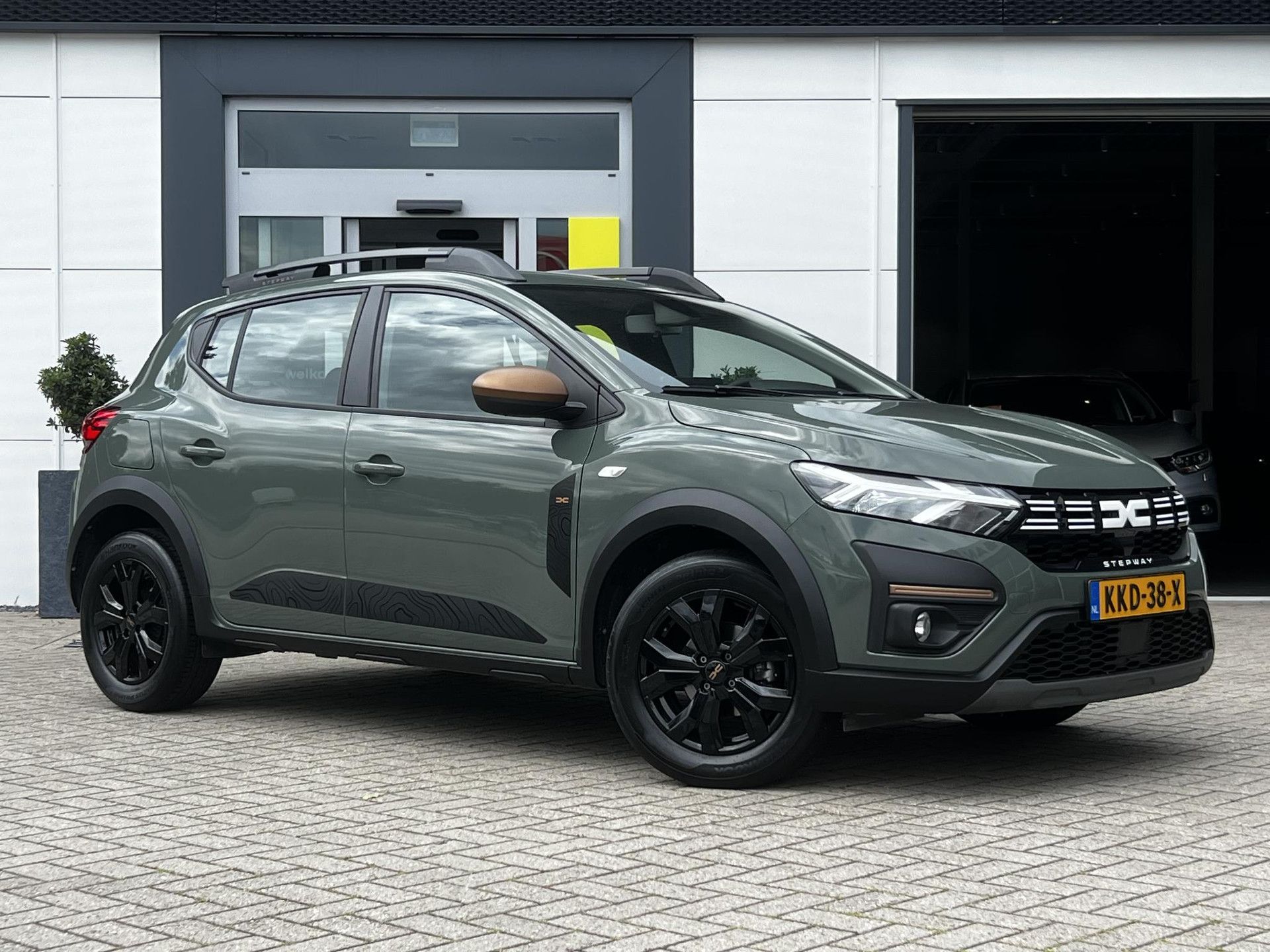 Dacia SanderoStepway met kenteken KKD-38-X – detailfoto