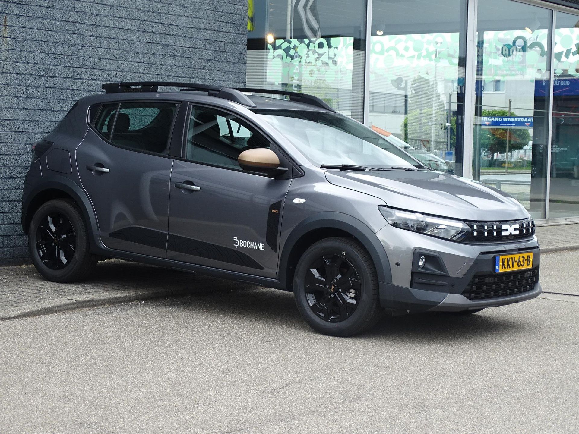 Dacia SanderoStepway met kenteken KKV-63-B – detailfoto