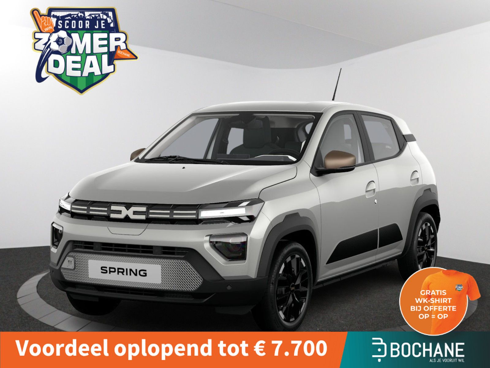 Dacia Spring – vooraanzicht