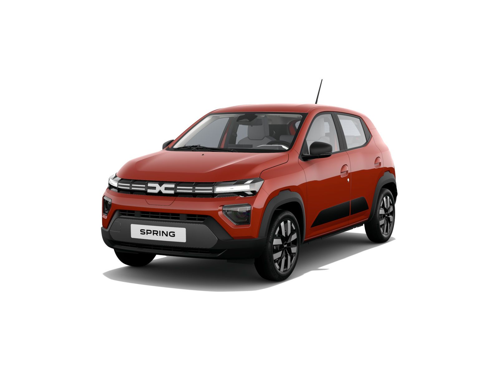 Dacia Spring met kenteken HBH-94-B – achteraanzicht
