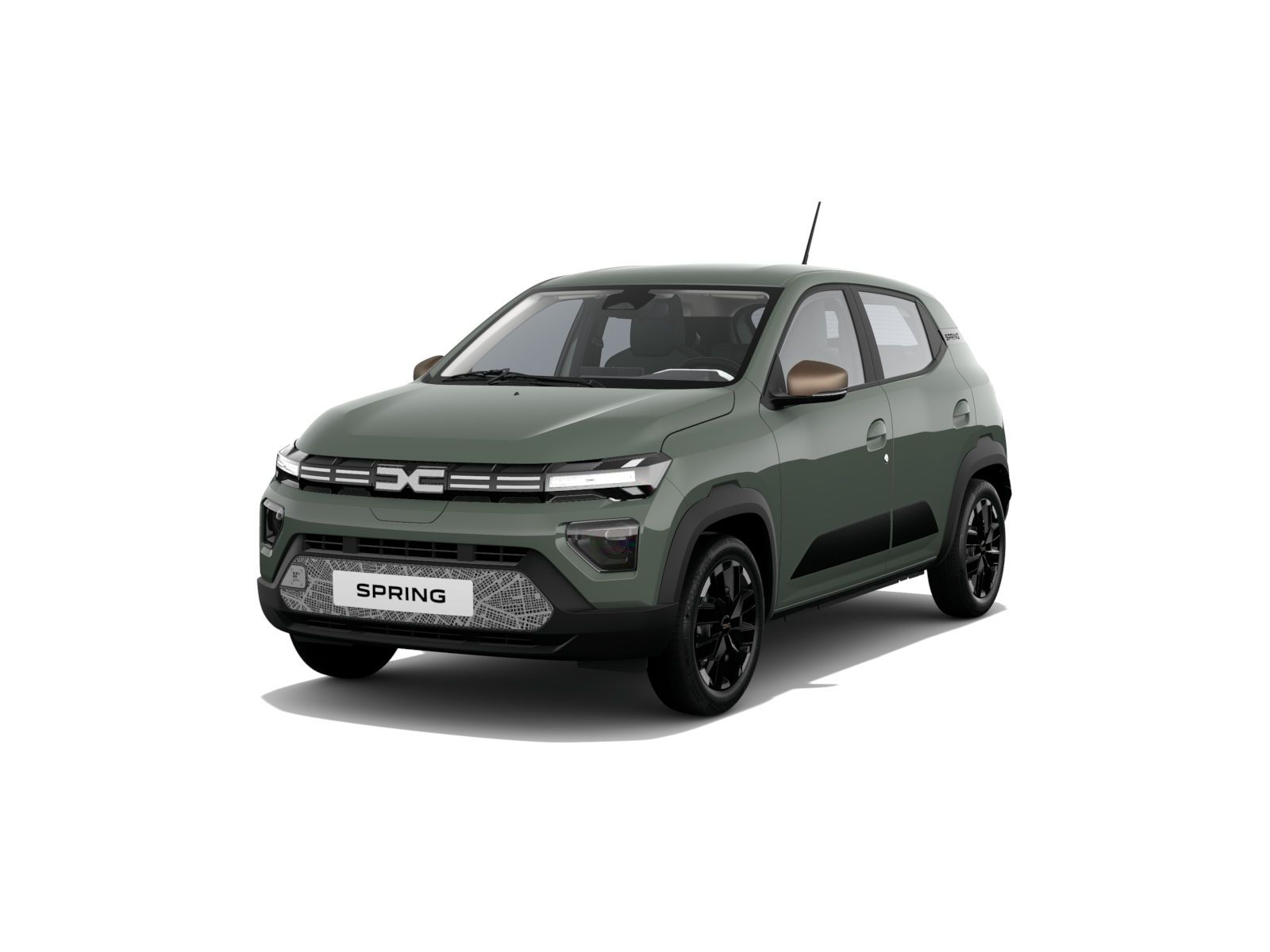 Dacia Spring met kenteken HBH-95-B – achteraanzicht