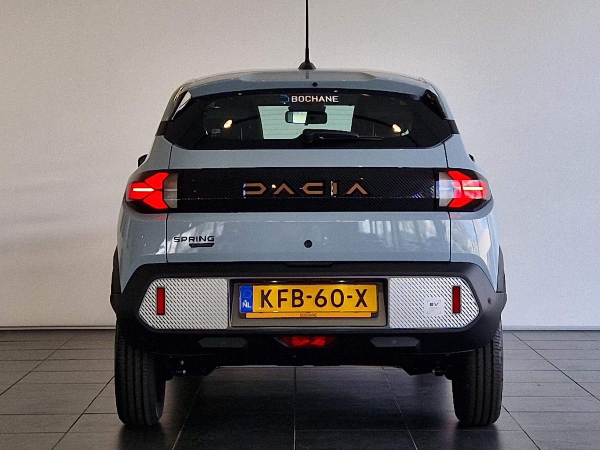 Dacia Spring met kenteken KFB-60-X – dashboard