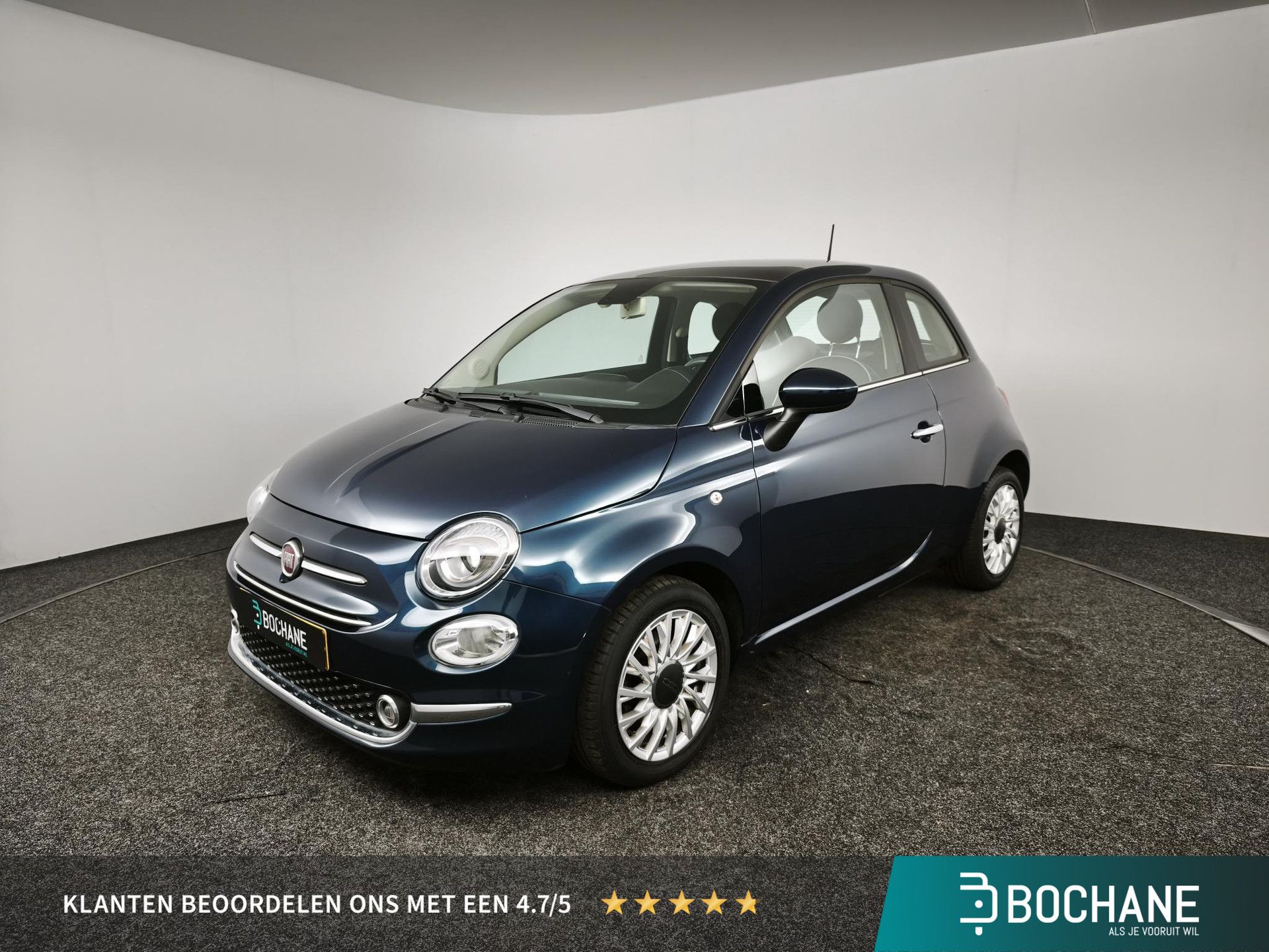 Fiat 500 met kenteken G-398-JL – vooraanzicht
