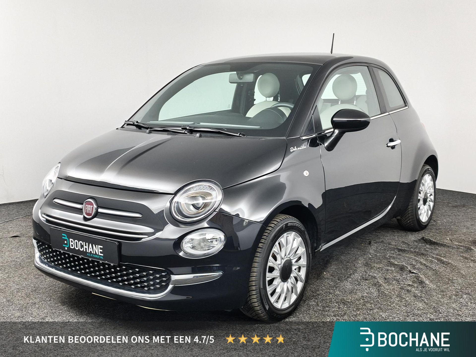 Fiat 500 met kenteken KGT-09-R – vooraanzicht