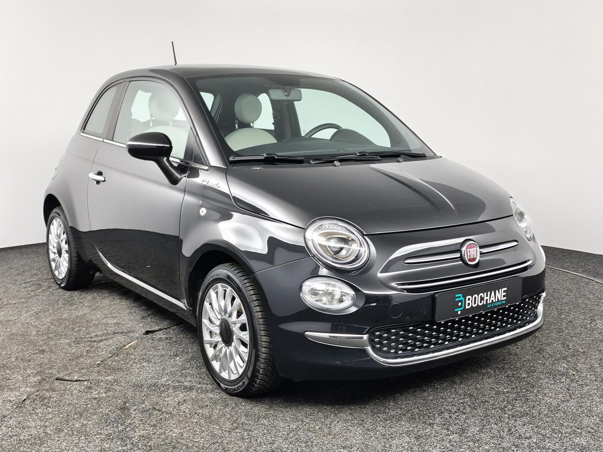 Fiat 500 met kenteken KGT-09-R – detailfoto