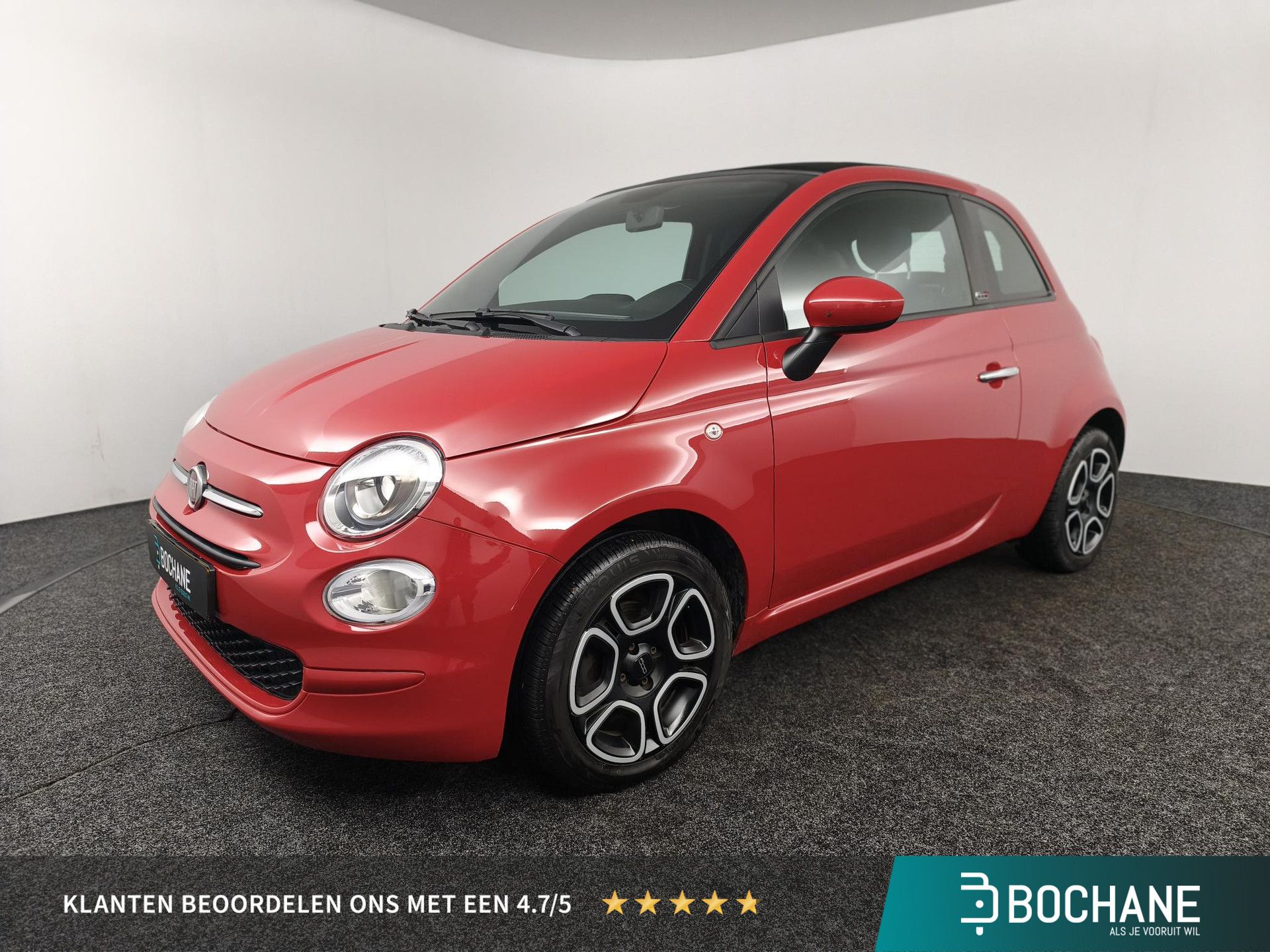 Fiat 500C met kenteken KGB-53-T – vooraanzicht