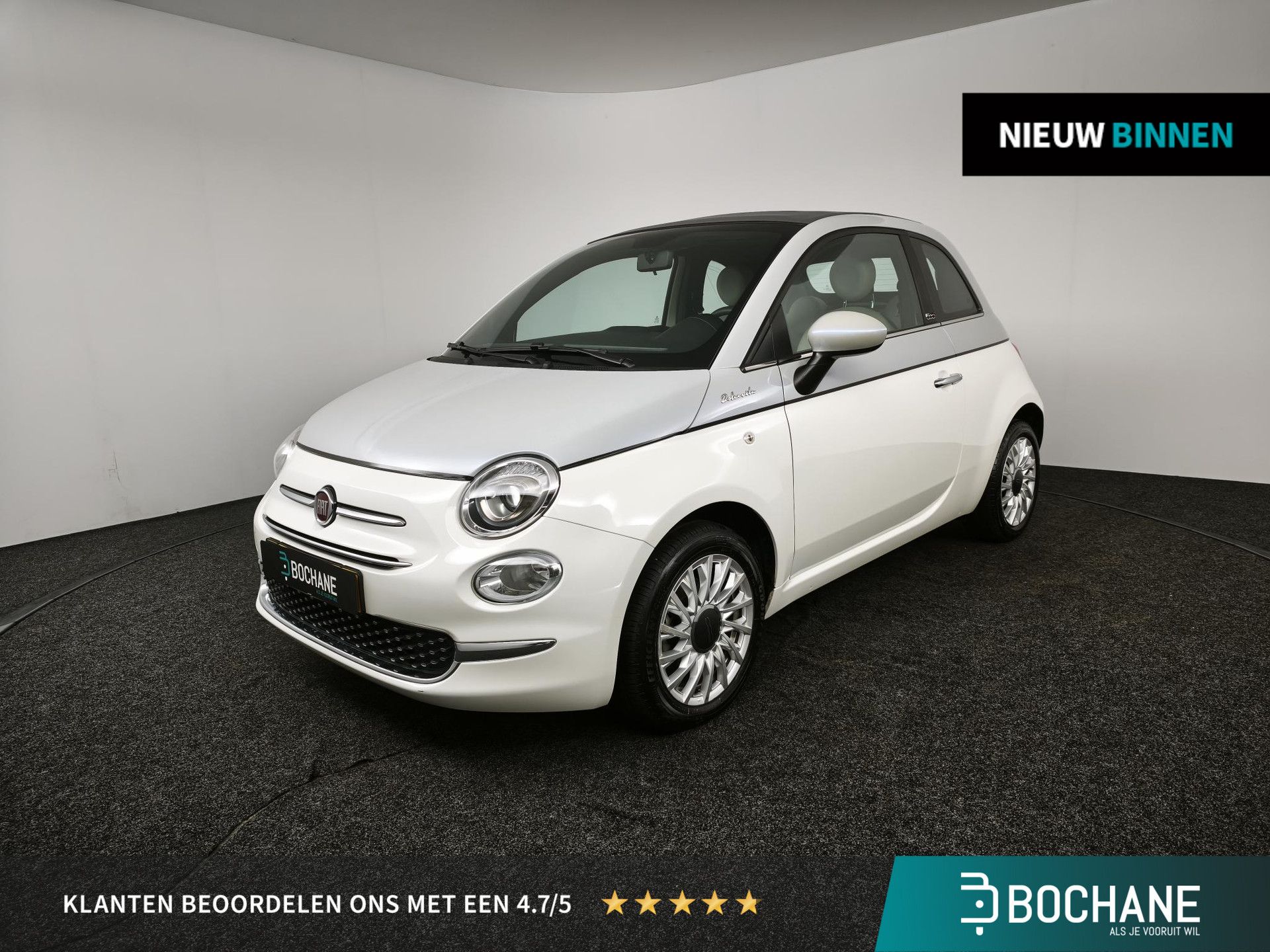 Fiat 500C met kenteken L-515-FN – vooraanzicht