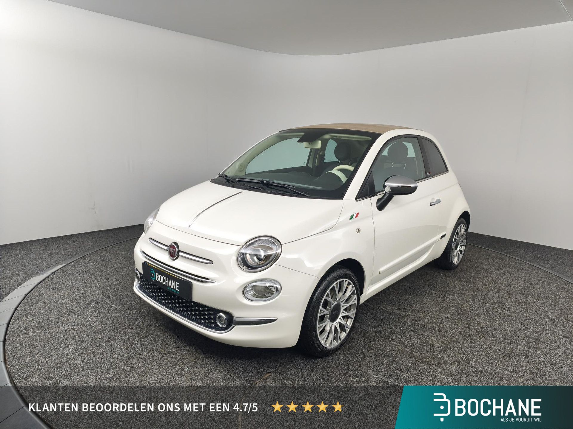 Fiat 500C met kenteken N-623-JV – vooraanzicht