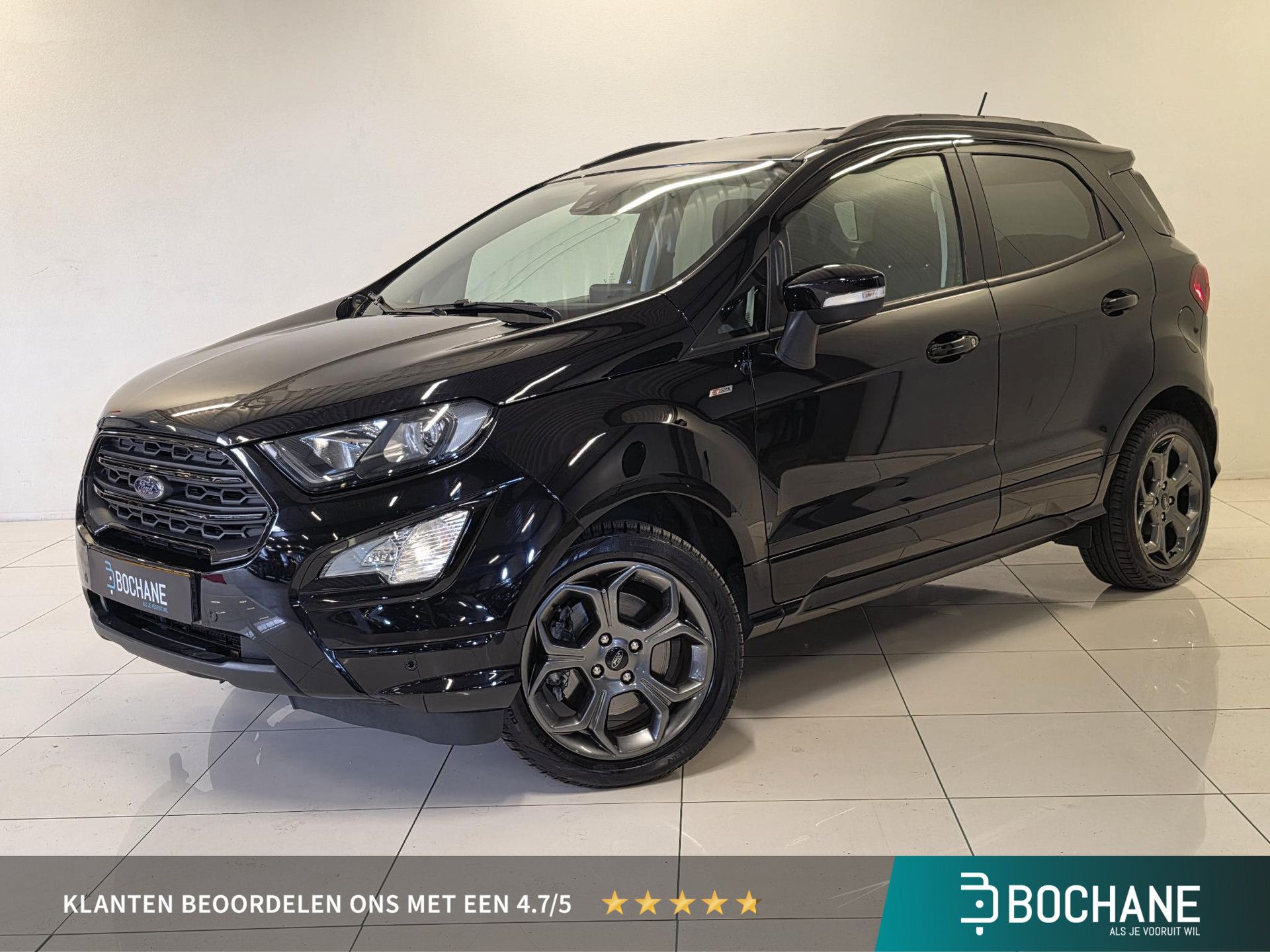 Ford EcoSport met kenteken P-044-XH – vooraanzicht
