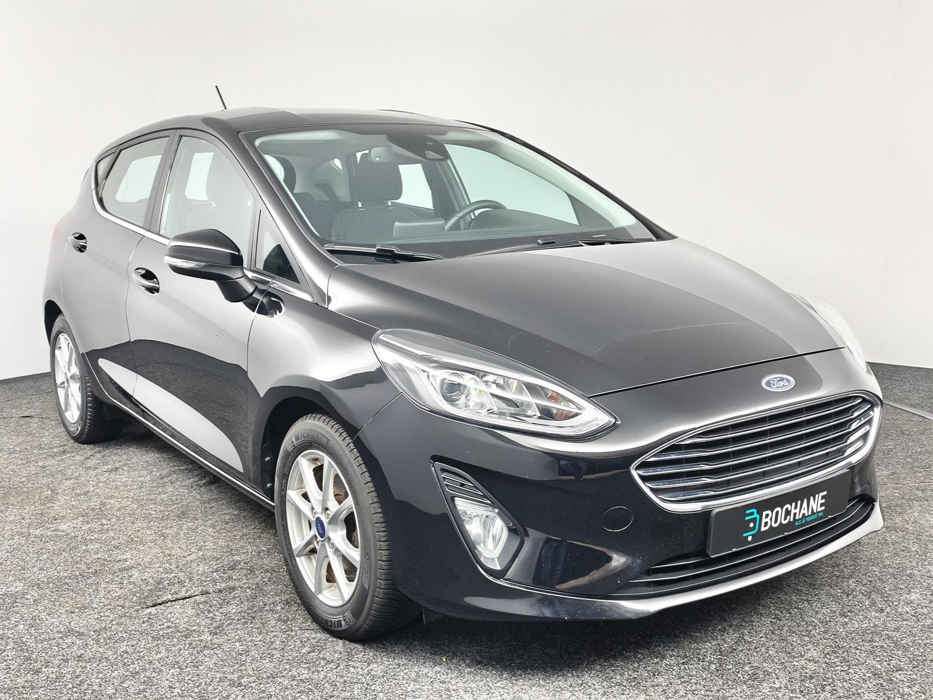 Ford Fiesta met kenteken J-278-ND – detailfoto