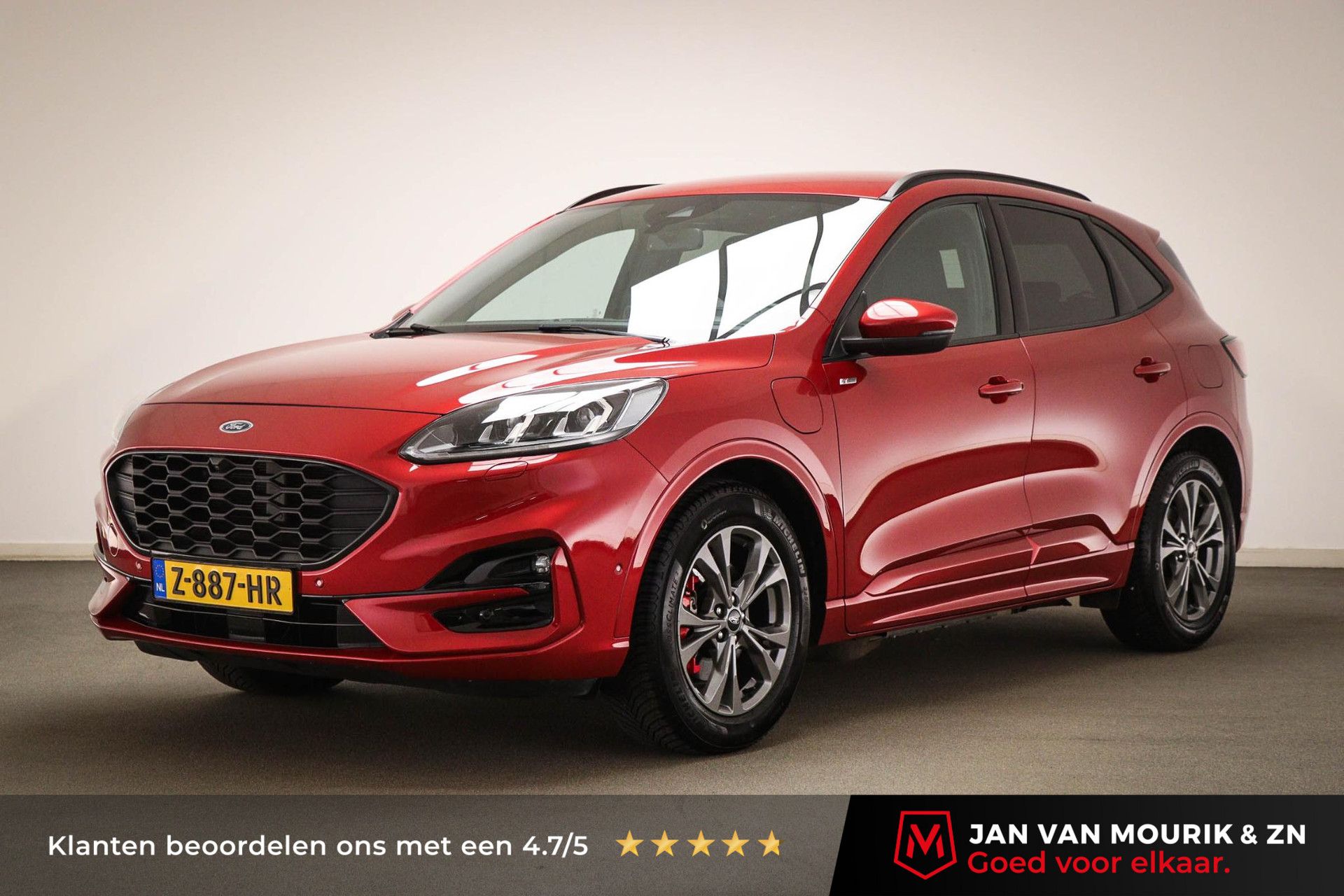 Ford Kuga met kenteken Z-887-HR – vooraanzicht