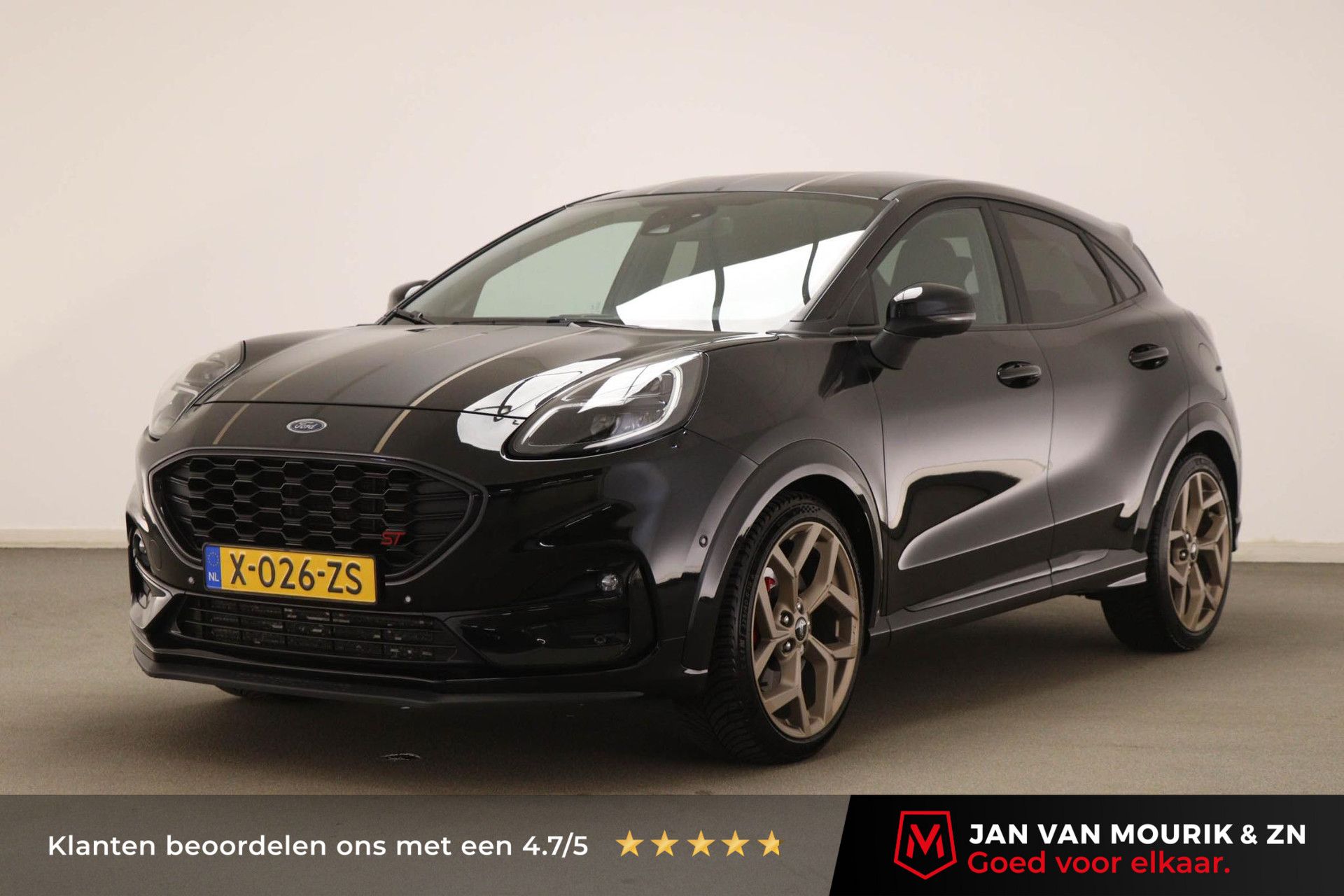 Ford Puma met kenteken X-026-ZS – vooraanzicht