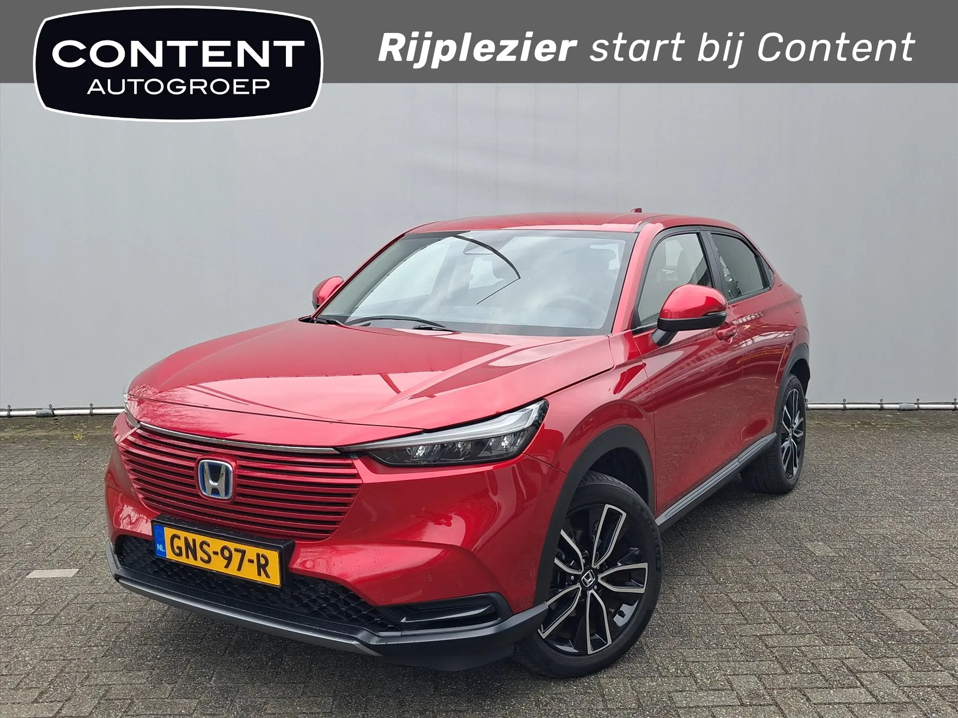 Honda HR-V met kenteken GNS-97-R – vooraanzicht