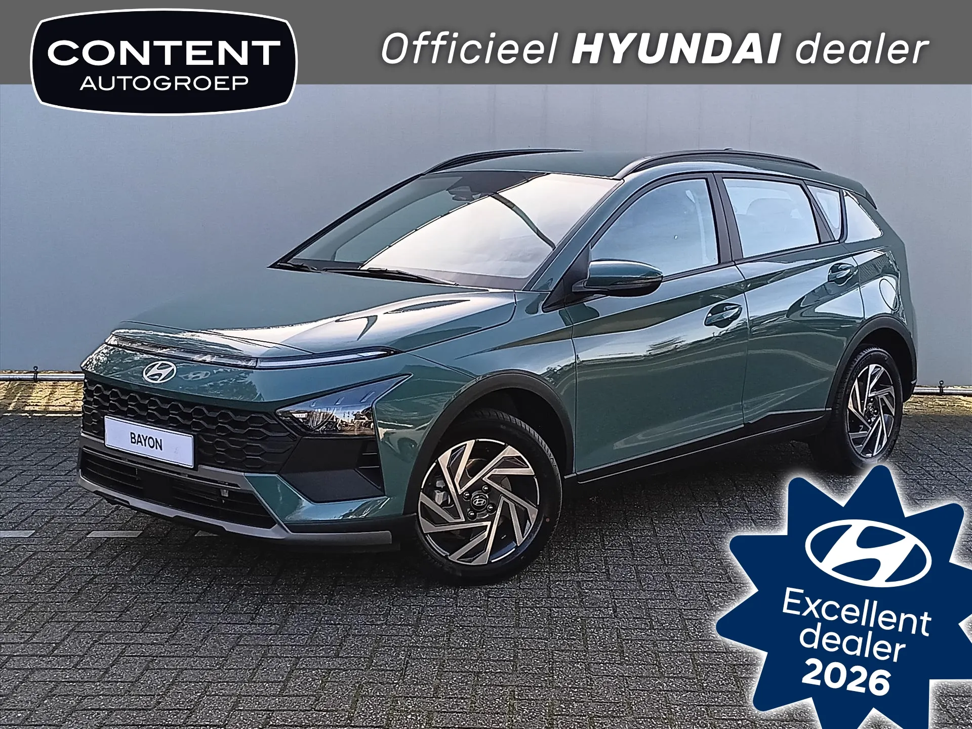 Hyundai Bayon met kenteken JPF-25-L – vooraanzicht
