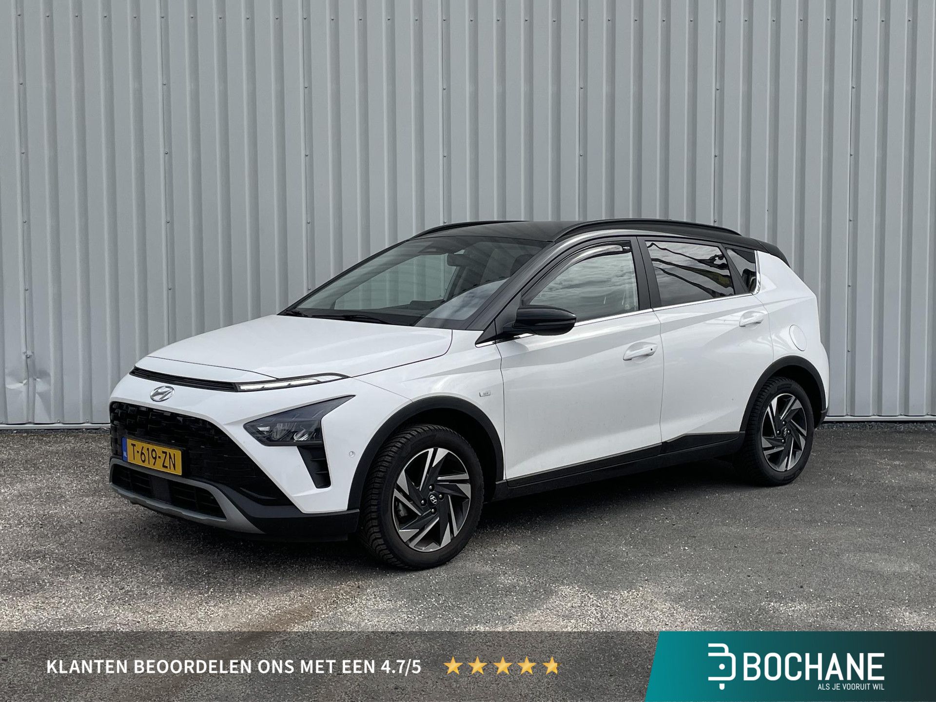 Hyundai Bayon met kenteken T-619-ZN – vooraanzicht