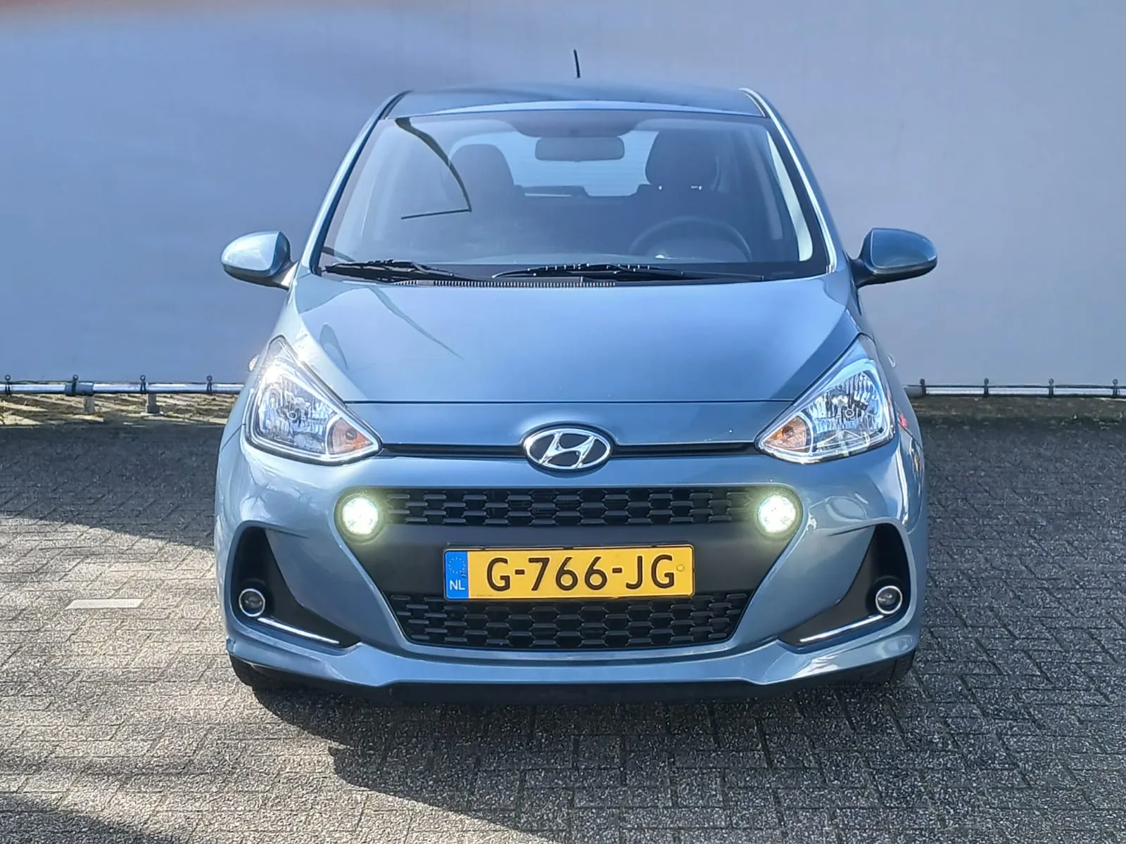 Hyundai i10 met kenteken G-766-JG – achteraanzicht
