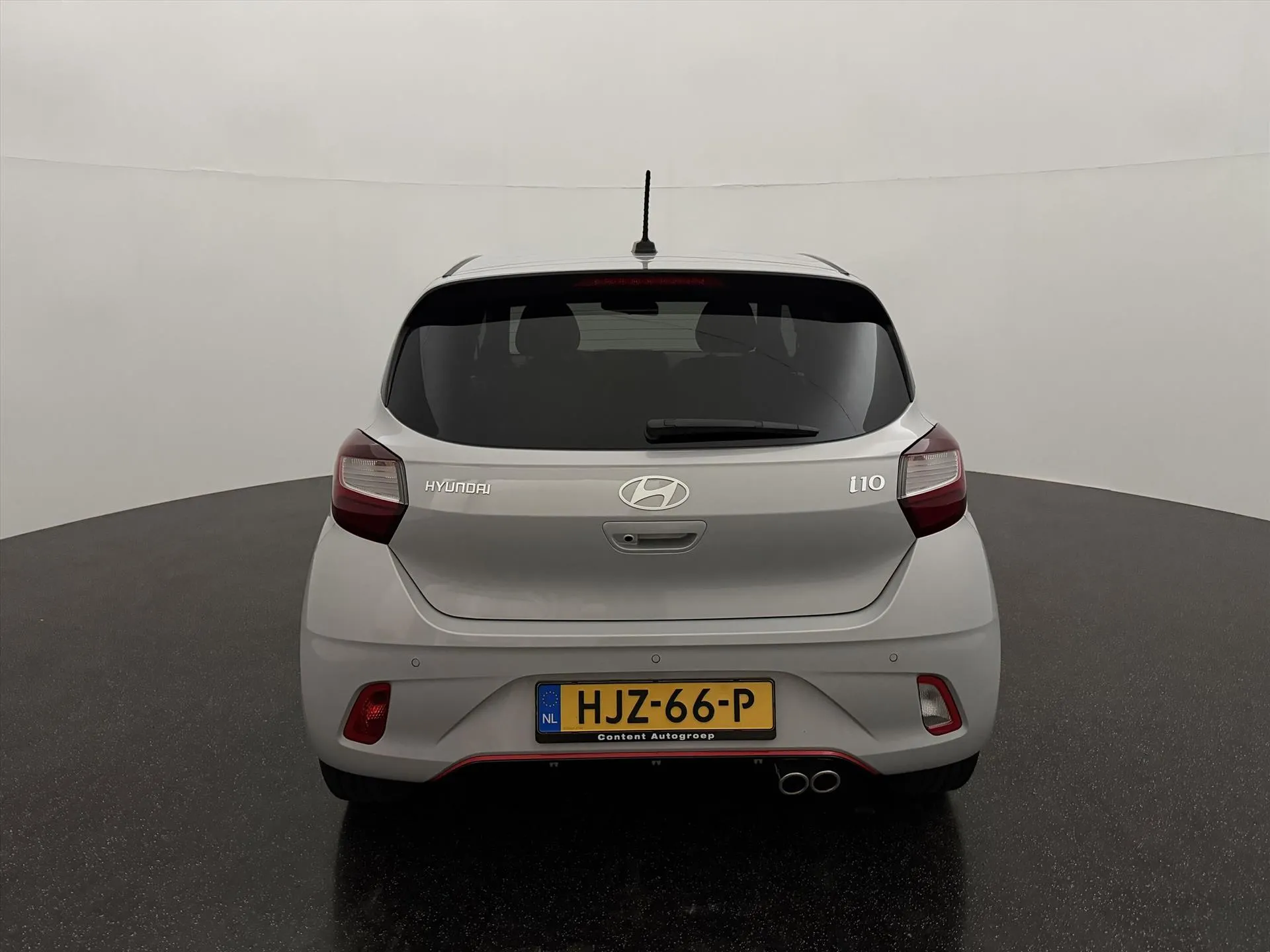 Hyundai i10 met kenteken HJZ-66-P – detailfoto