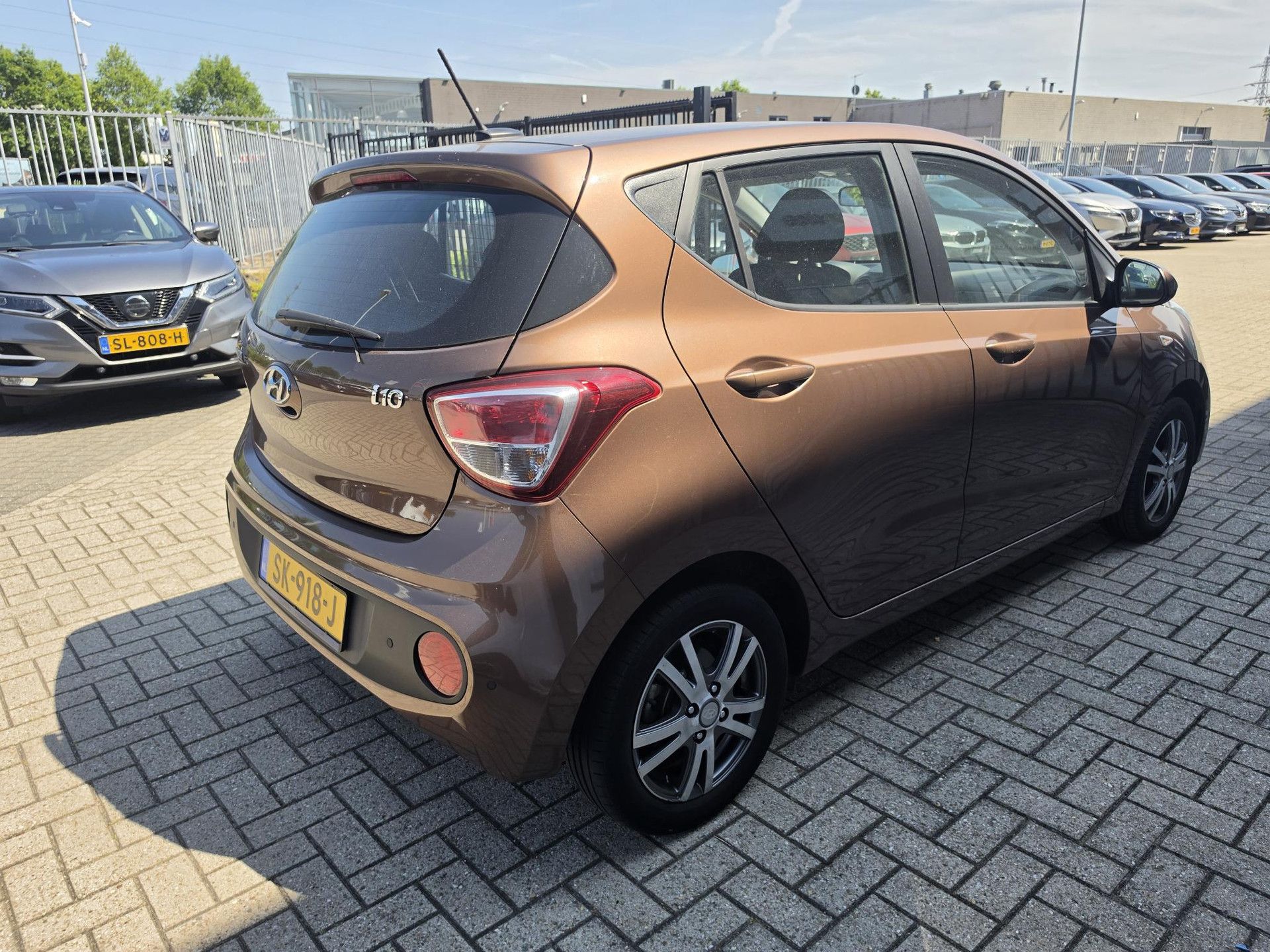 Hyundai i10 met kenteken SK-918-J – detailfoto