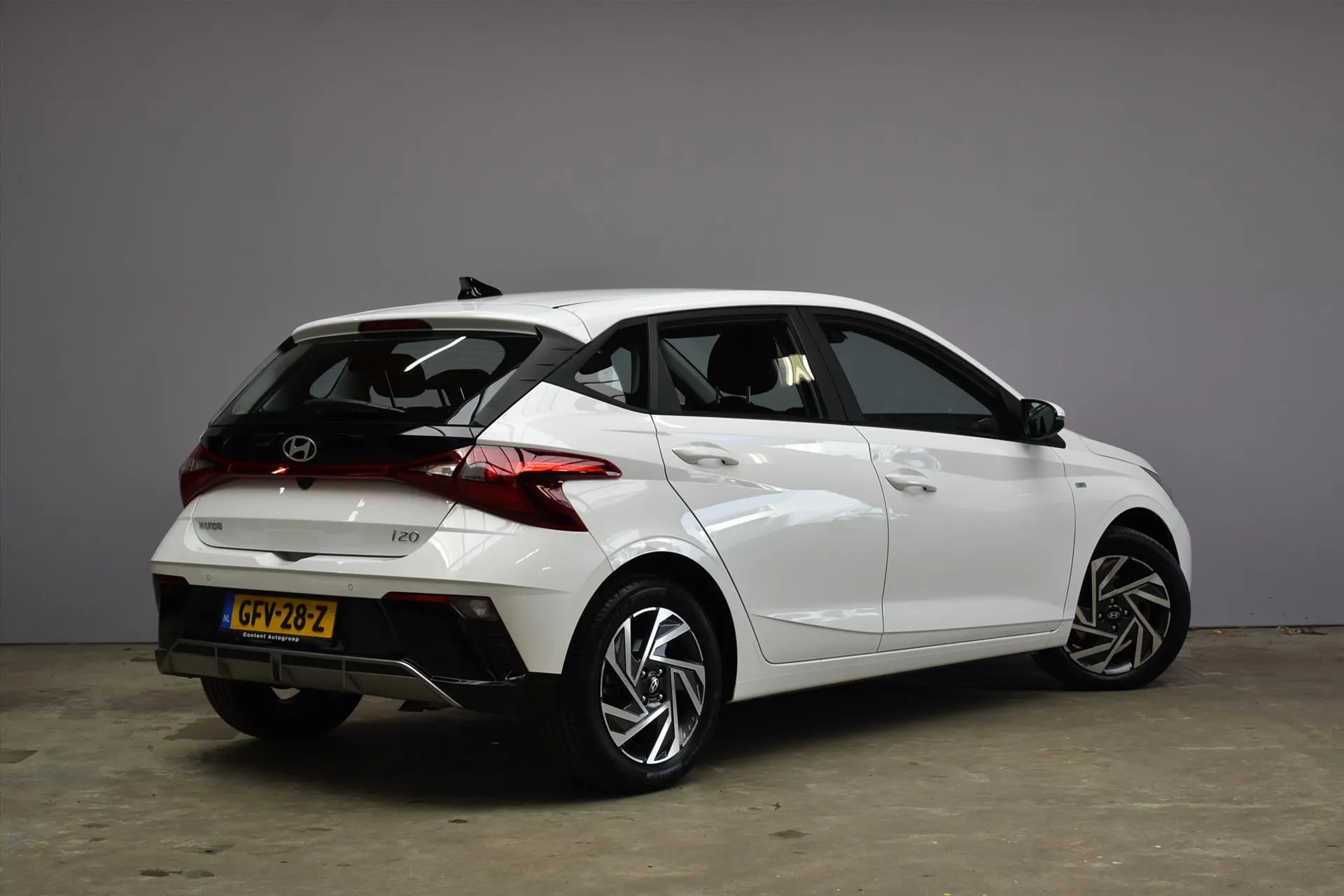 Hyundai i20 met kenteken GFV-28-Z – detailfoto