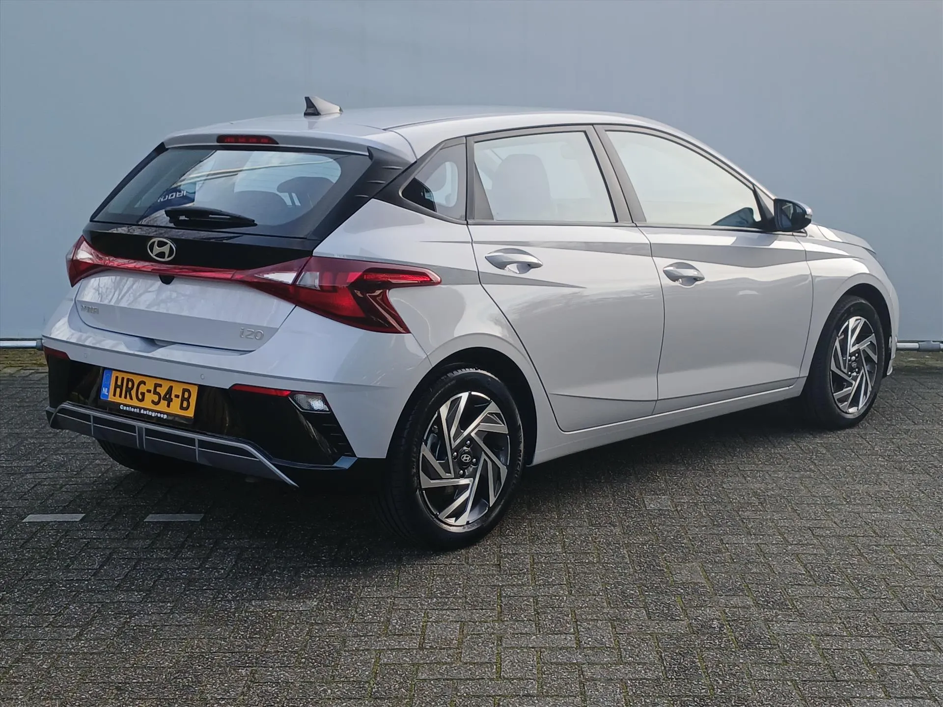 Hyundai i20 met kenteken HRG-54-B – detailfoto