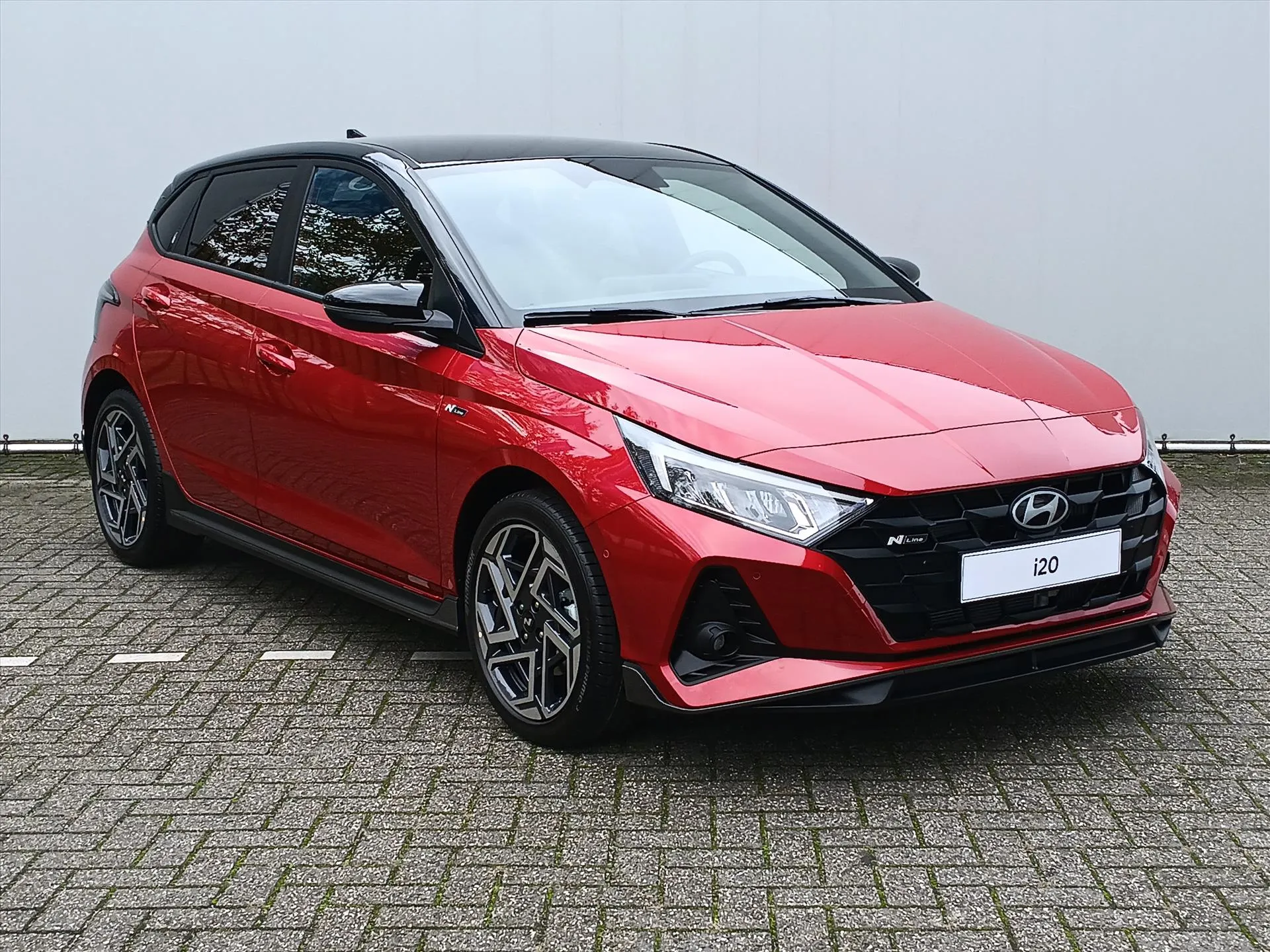 Hyundai i20 met kenteken JVJ-02-Z – detailfoto
