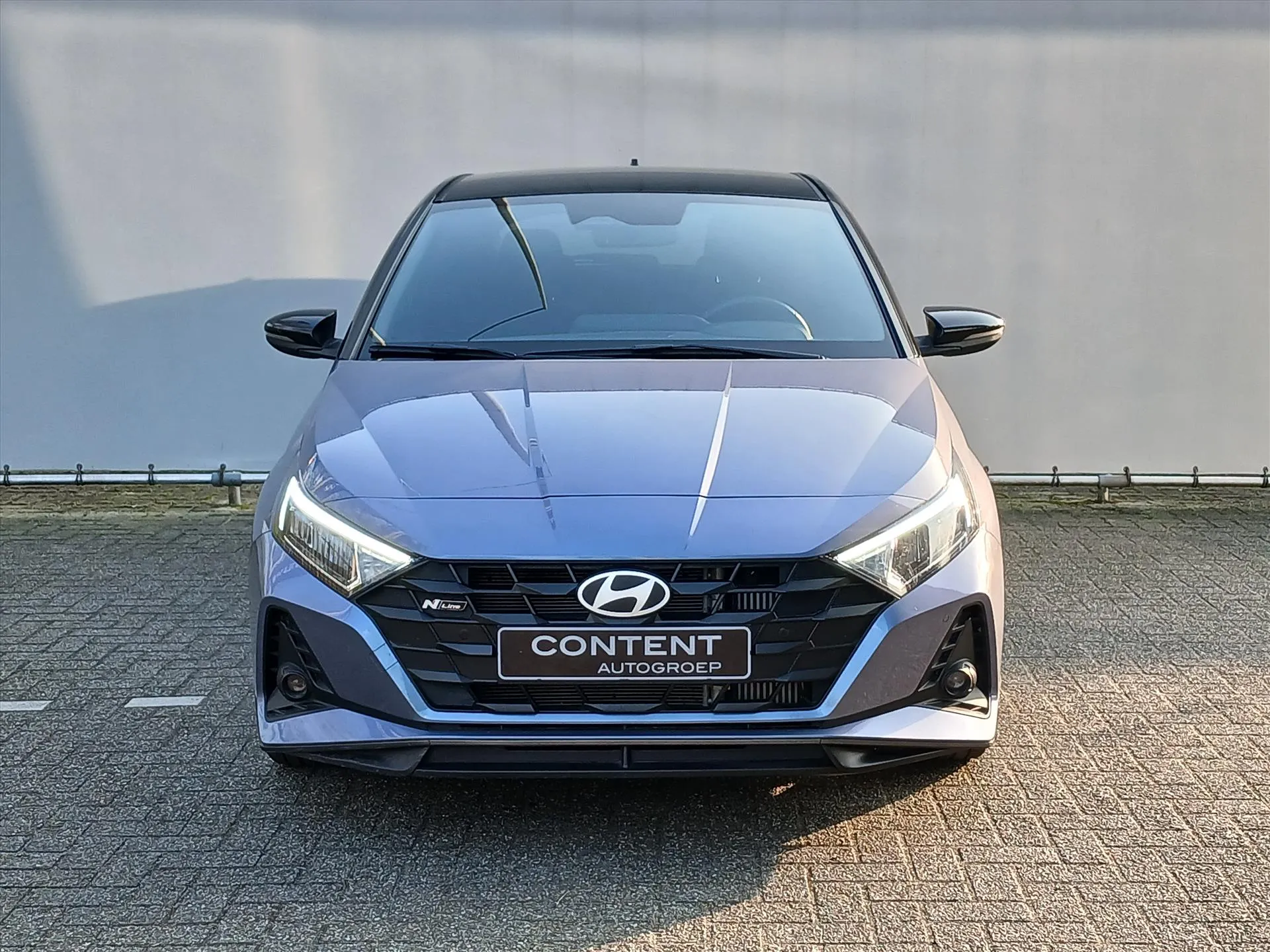 Hyundai i20 met kenteken KBK-60-Z – achteraanzicht