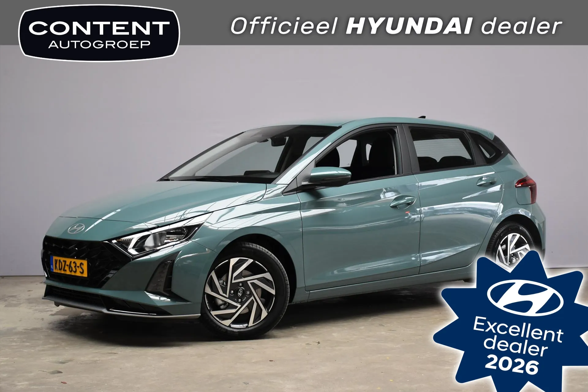 Hyundai i20 met kenteken KDZ-63-S – vooraanzicht