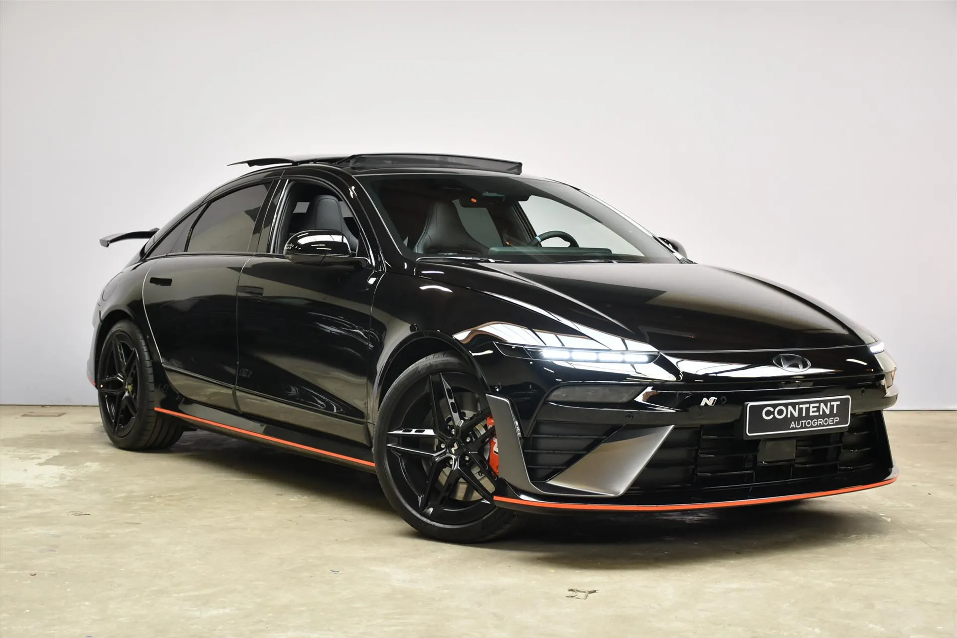 Hyundai IONIQ6 met kenteken KPB-11-D – achteraanzicht
