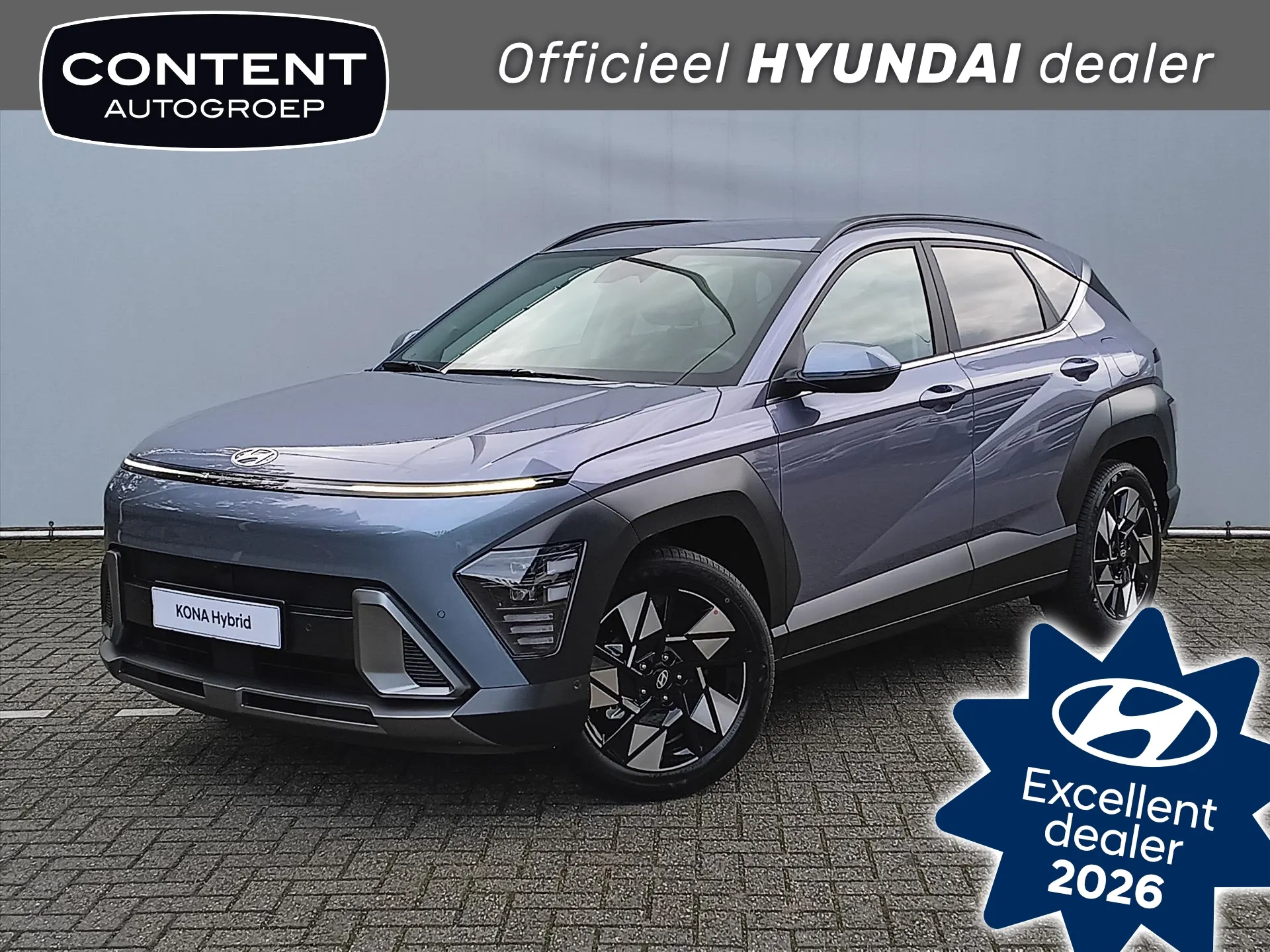 Hyundai Kona met kenteken 72953 – vooraanzicht
