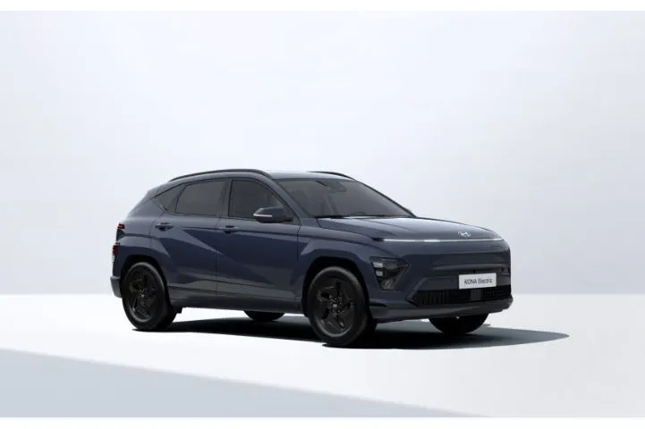 Hyundai Kona met kenteken 76688 – achteraanzicht