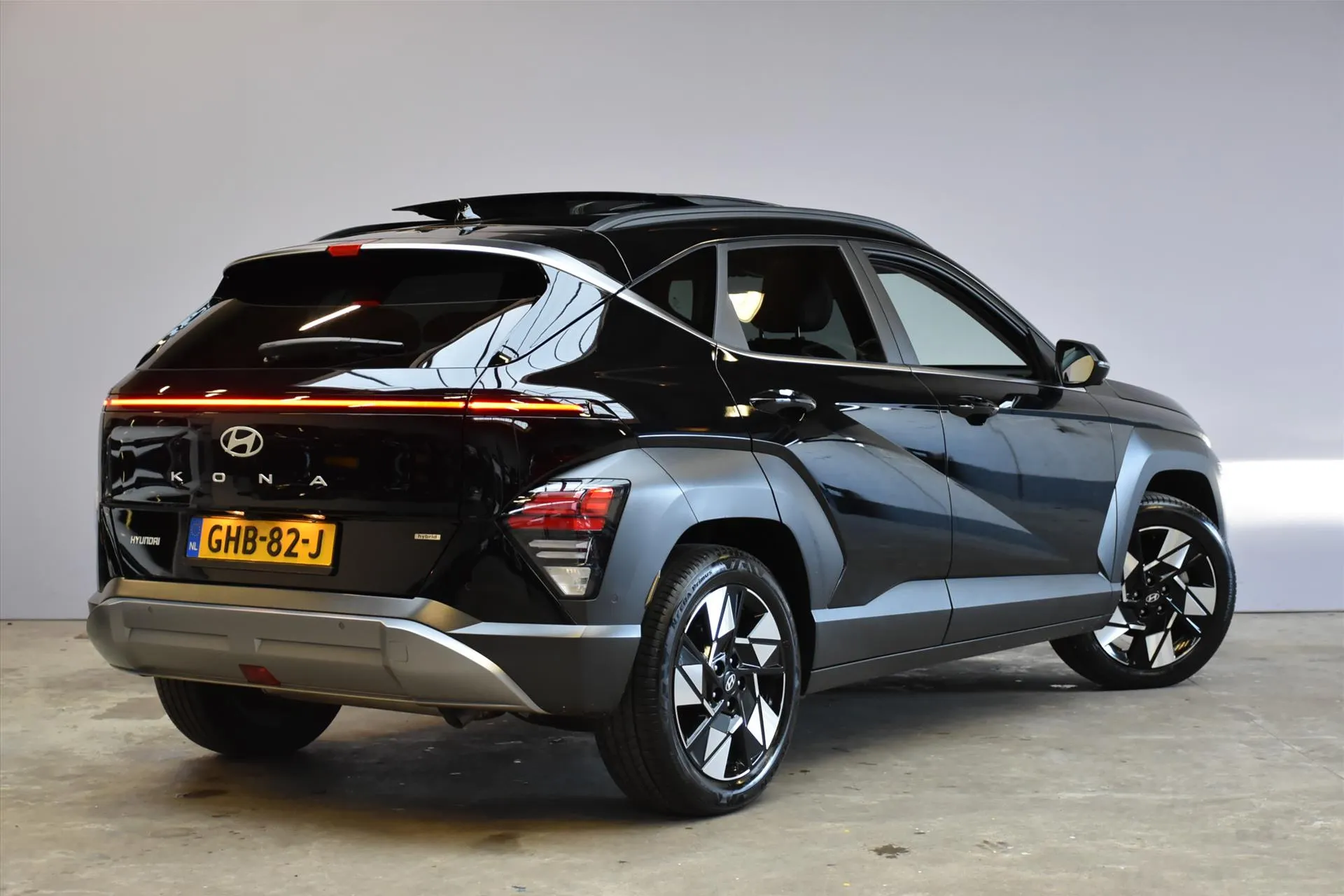 Hyundai Kona met kenteken GHB-82-J – detailfoto