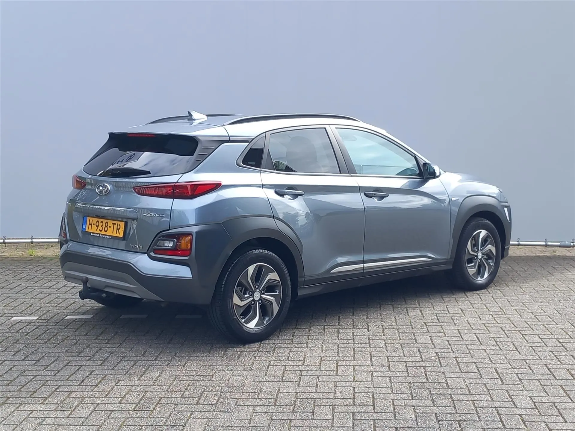 Hyundai Kona met kenteken H-938-TR – detailfoto
