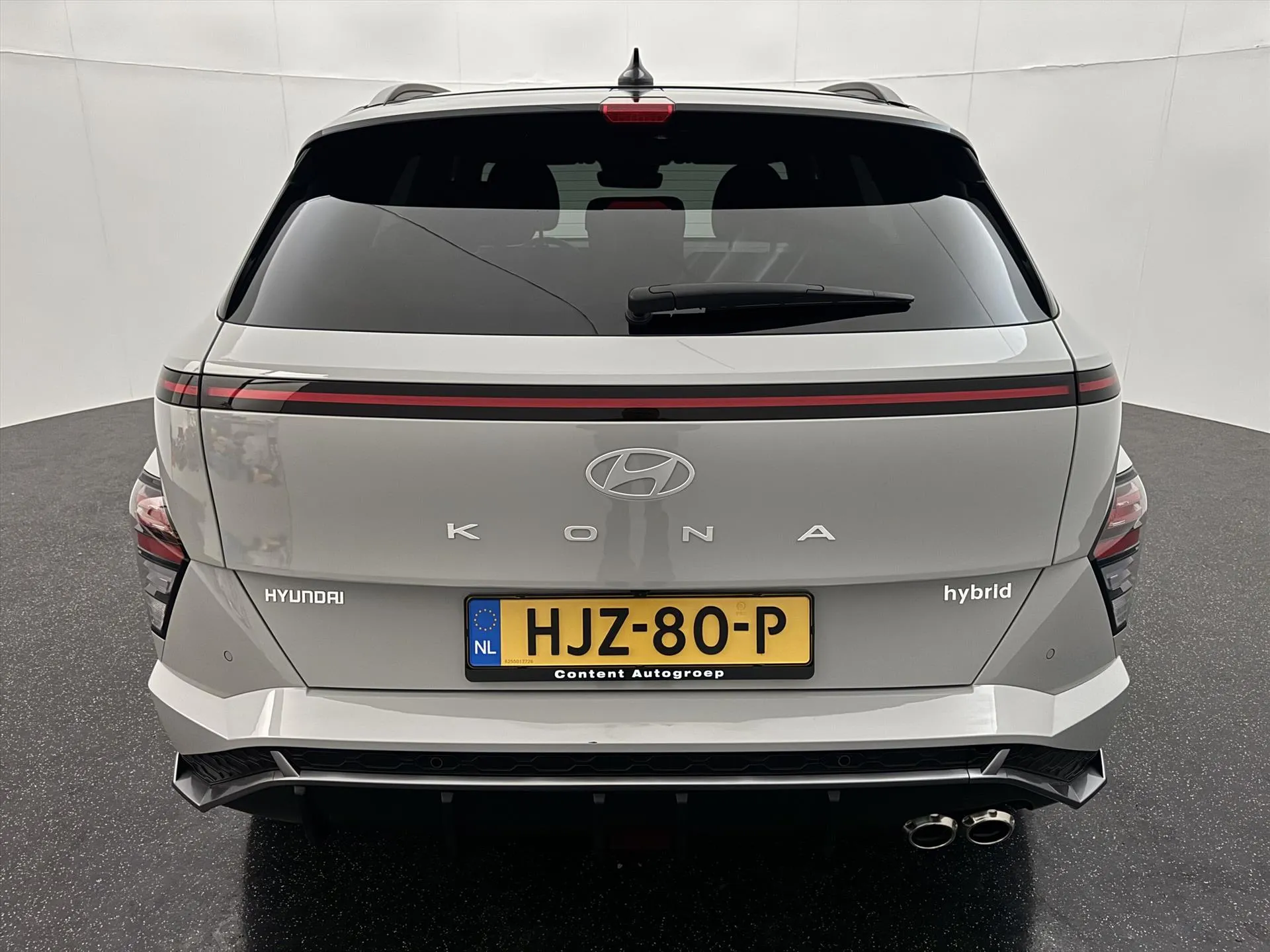 Hyundai Kona met kenteken HJZ-80-P – dashboard