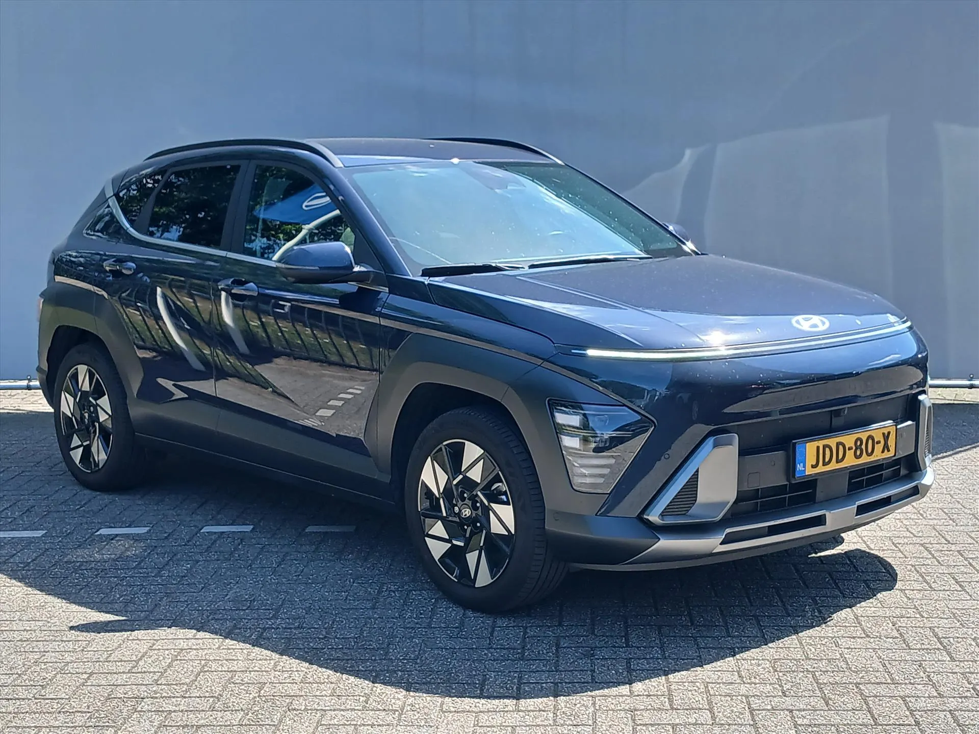 Hyundai Kona met kenteken JDD-80-X – interieur