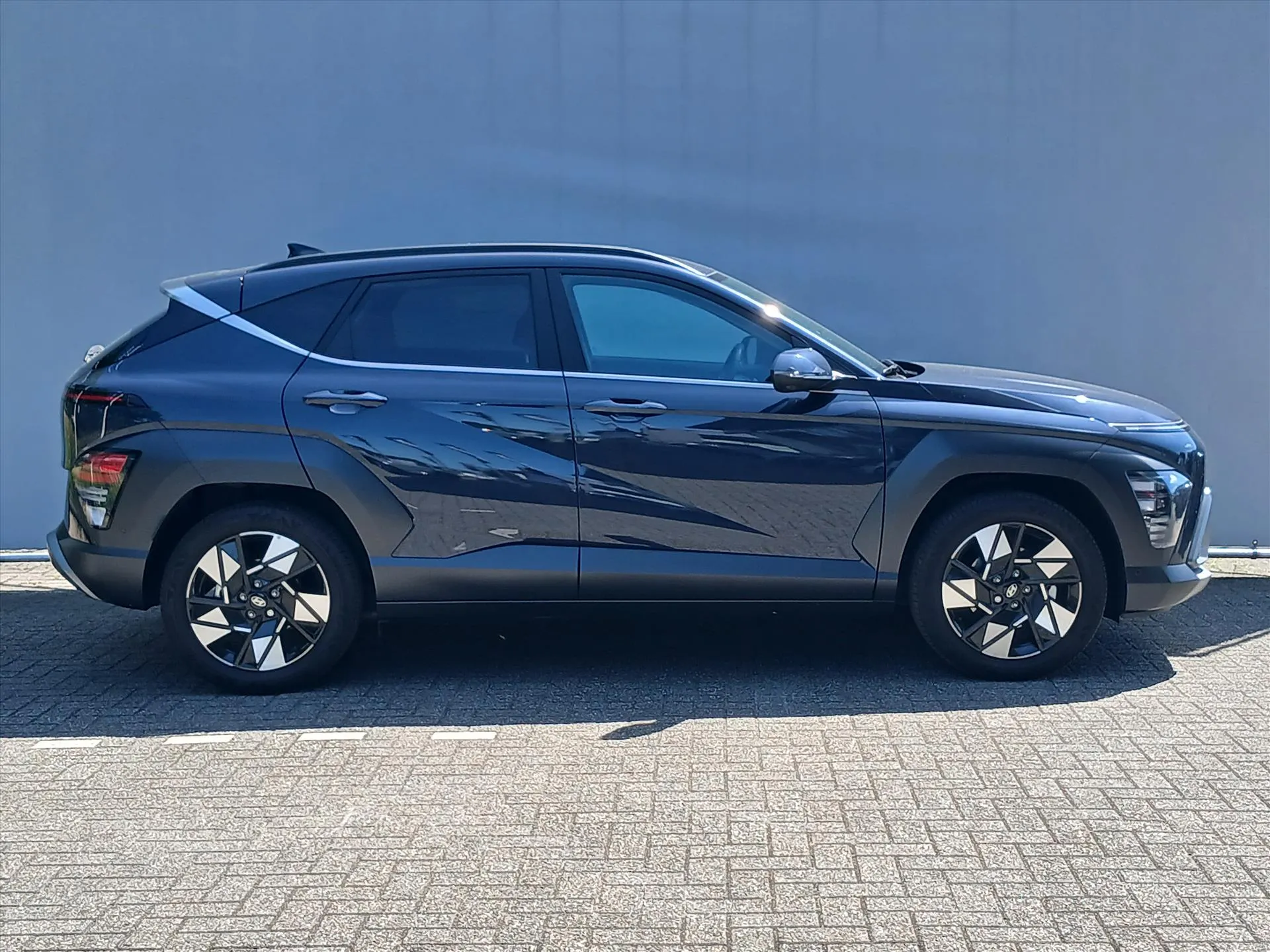 Hyundai Kona met kenteken JDD-80-X – dashboard