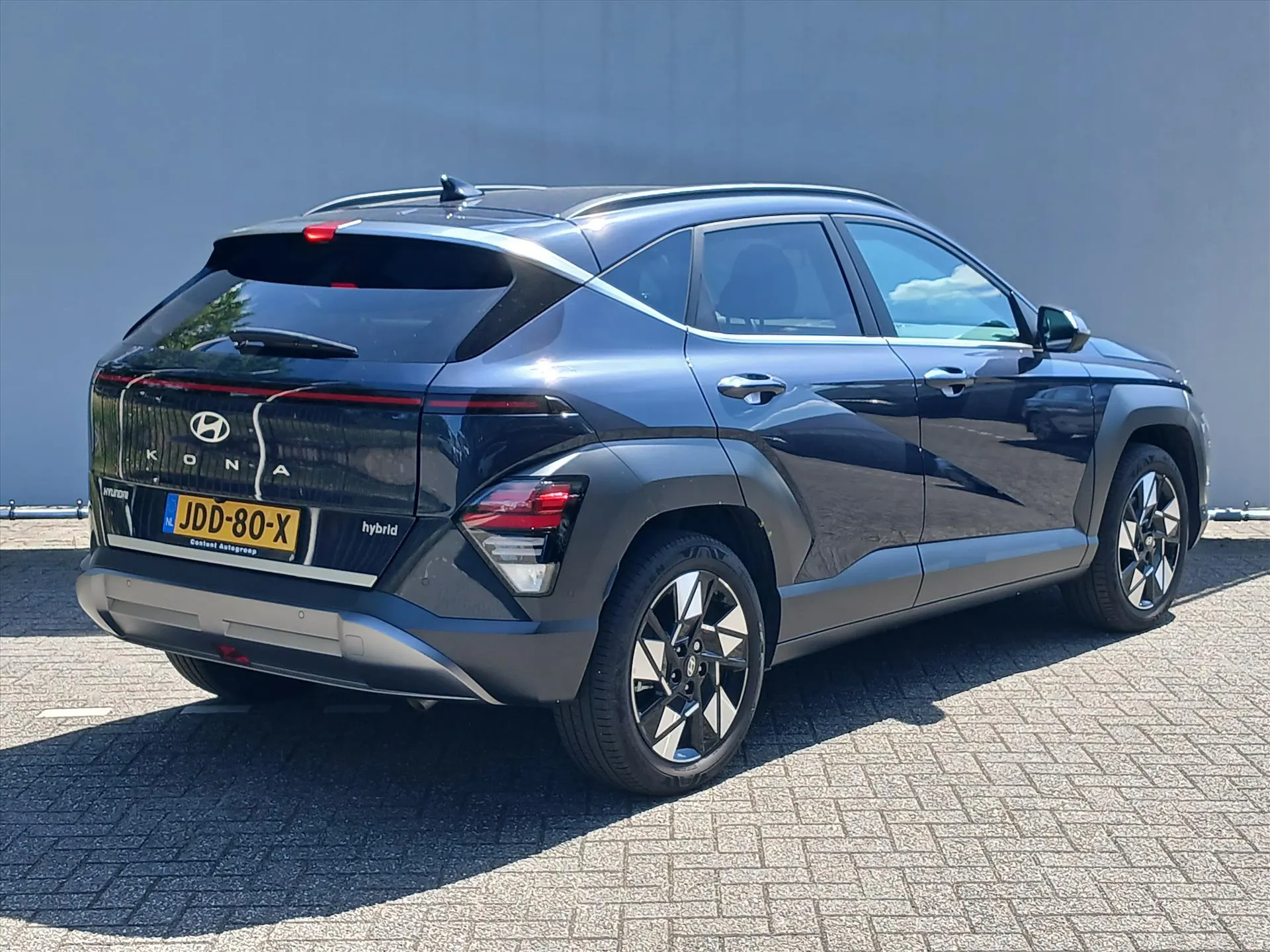 Hyundai Kona met kenteken JDD-80-X – detailfoto