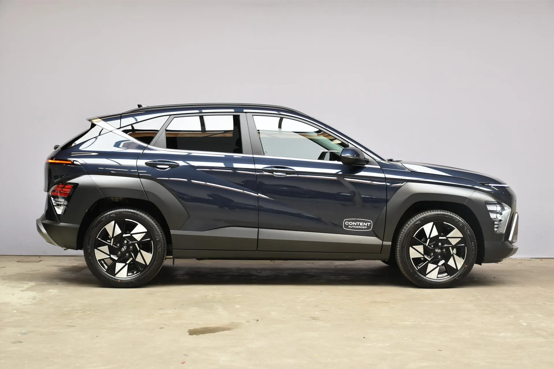 Hyundai Kona met kenteken KFB-15-K – dashboard