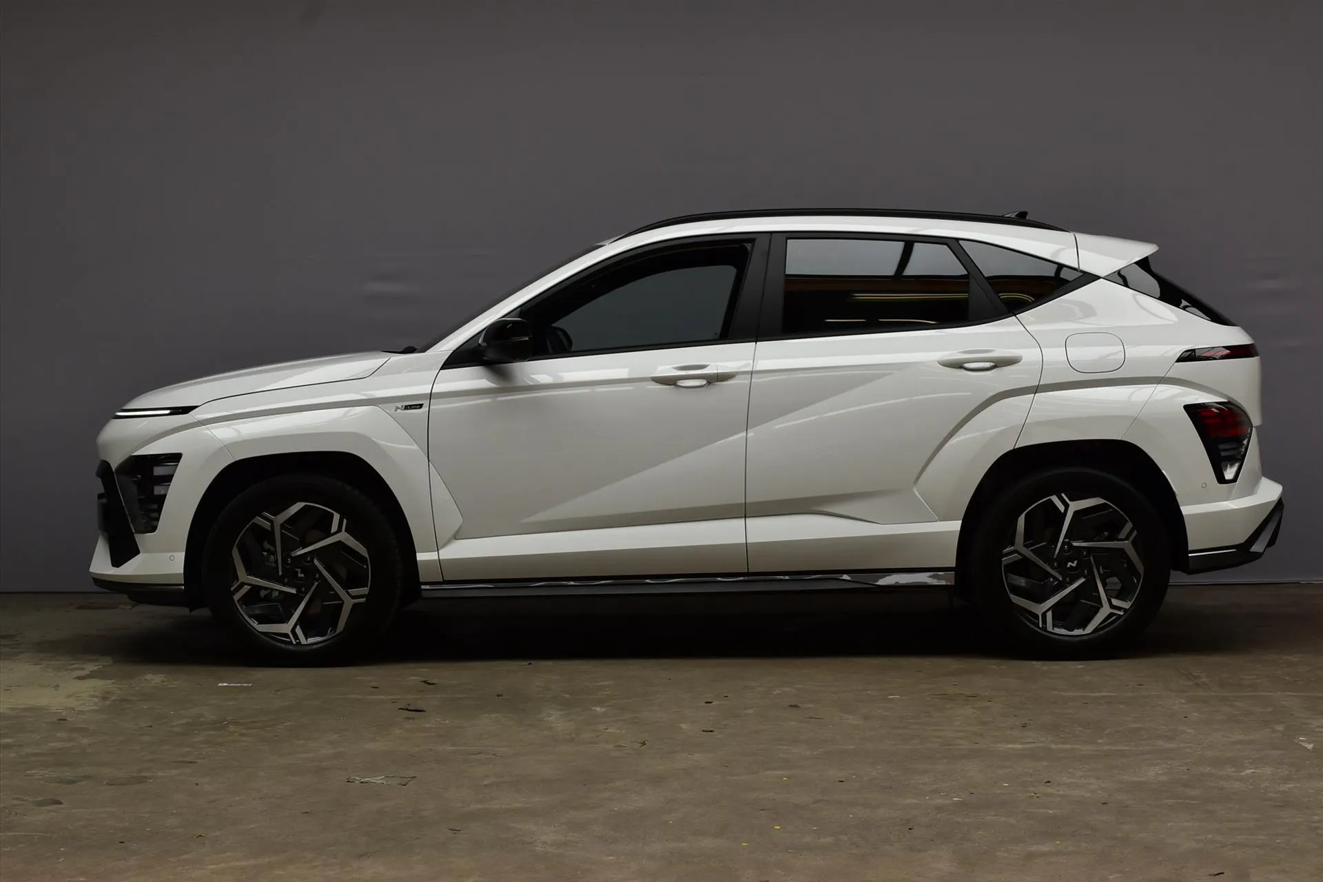 Hyundai Kona met kenteken KLG-43-K – achteraanzicht