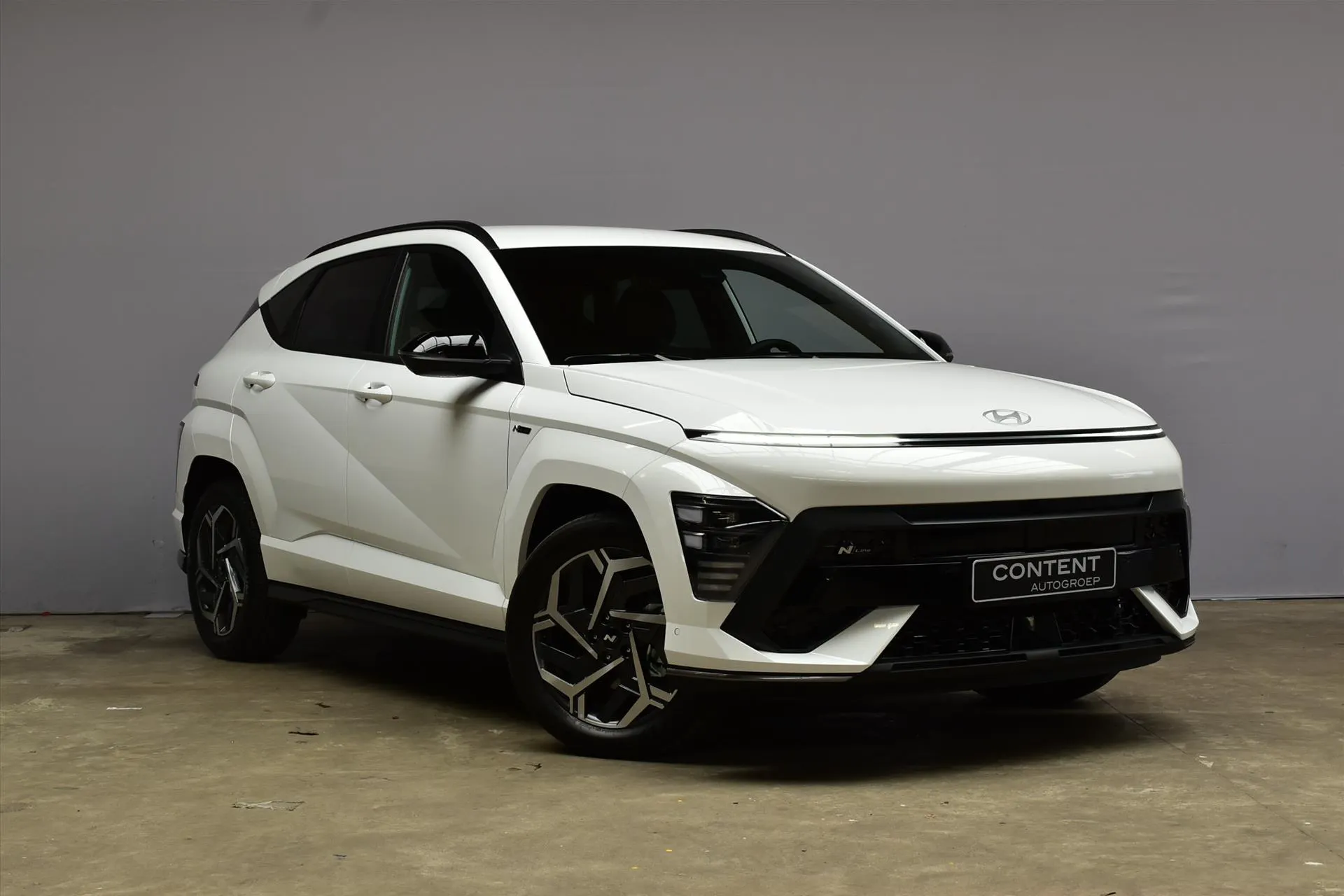 Hyundai Kona met kenteken KLG-43-K – dashboard
